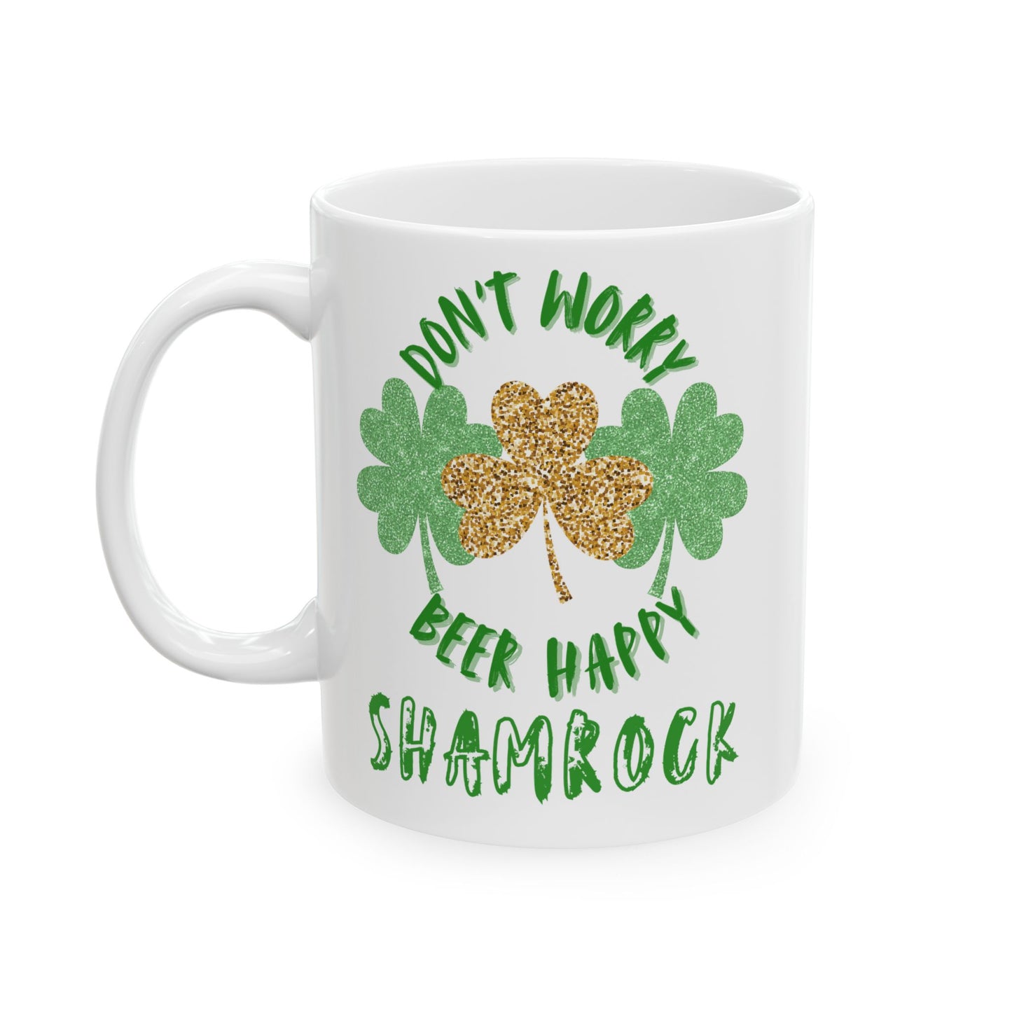 Lucky Shamrock Ceramic Mug