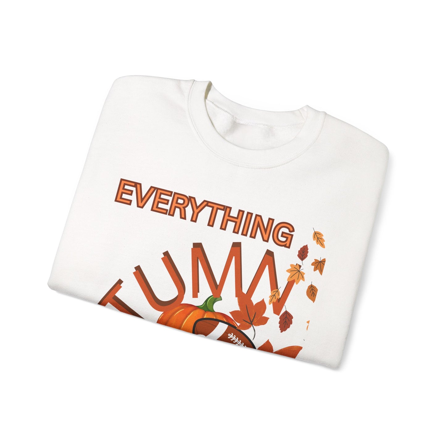 Autumn Vibes Sweatshirt, Cozy Fall Pullover, Cute Sweatshirt for Thanksgiving, Unisex Graphic Crewneck, Seasonal Sweatshirt Gift