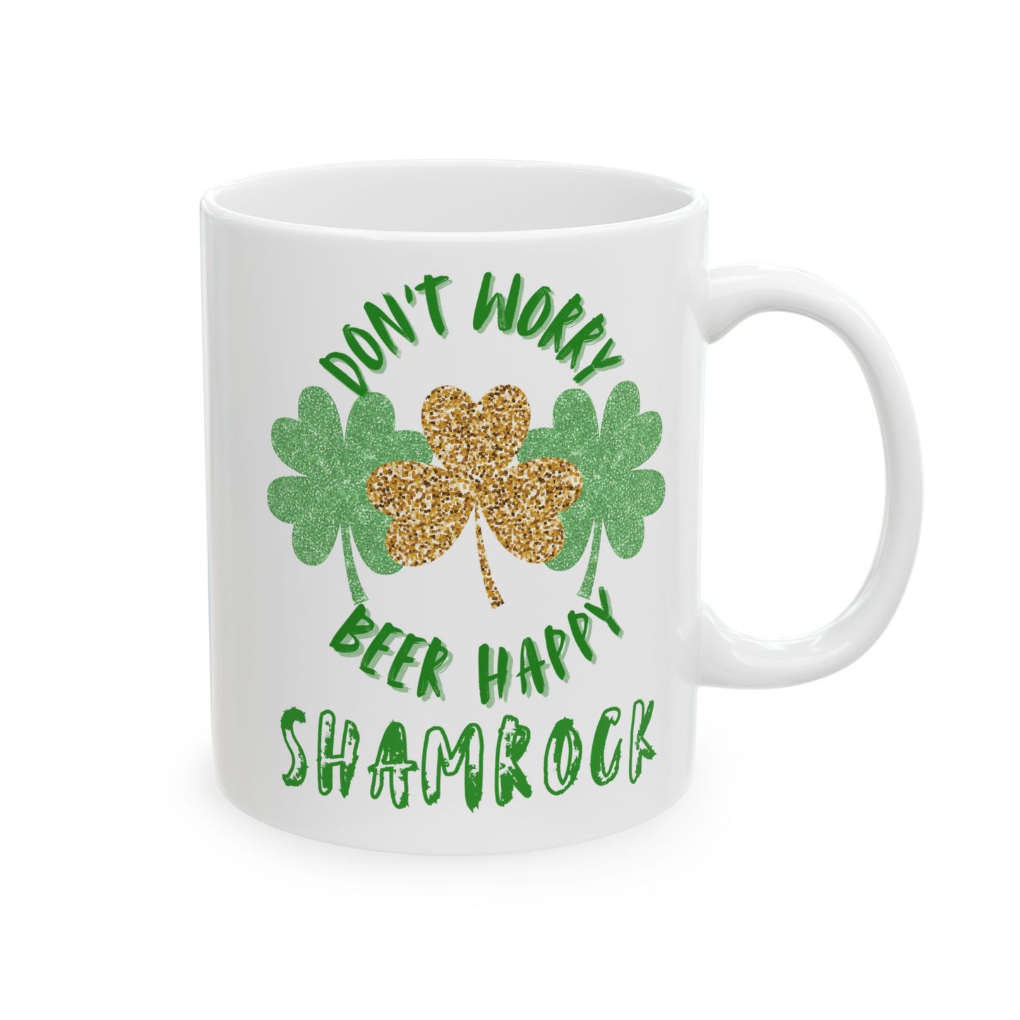 Lucky Shamrock Ceramic Mug