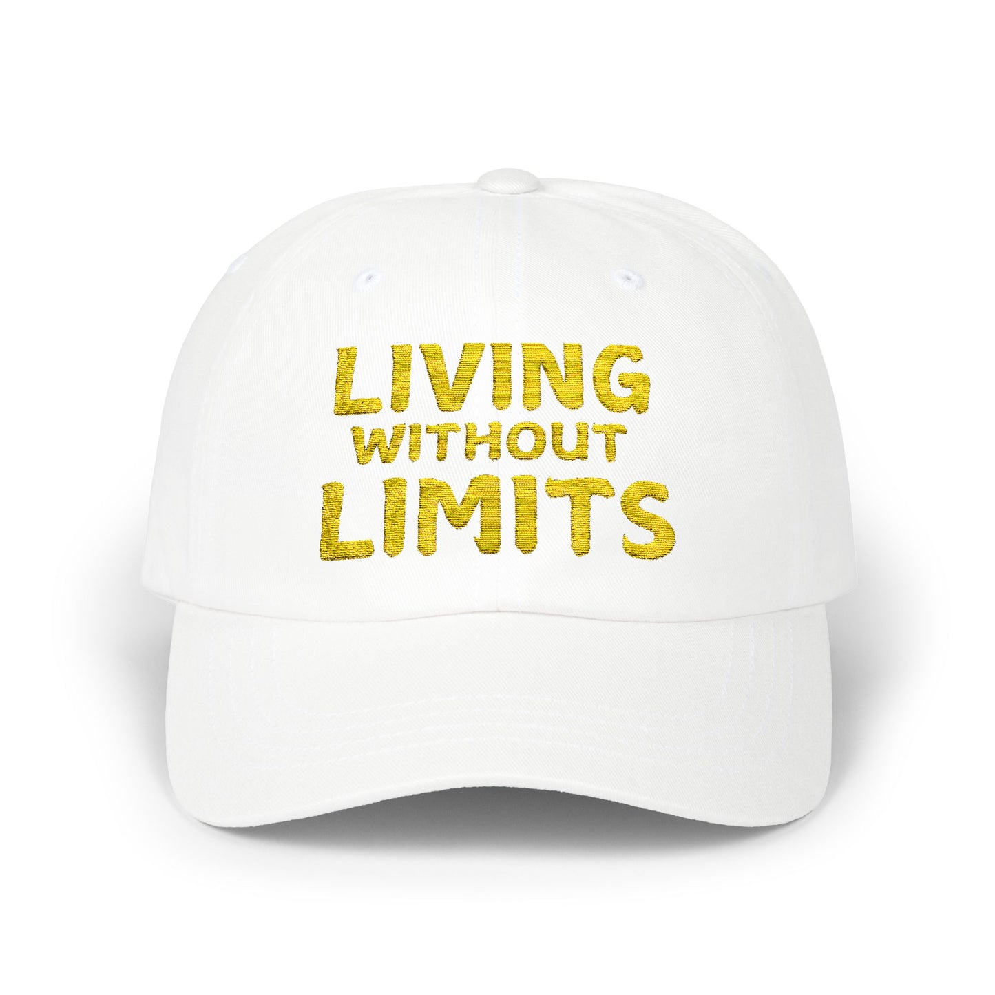 Inspirational Dad Cap - Living Without Limits