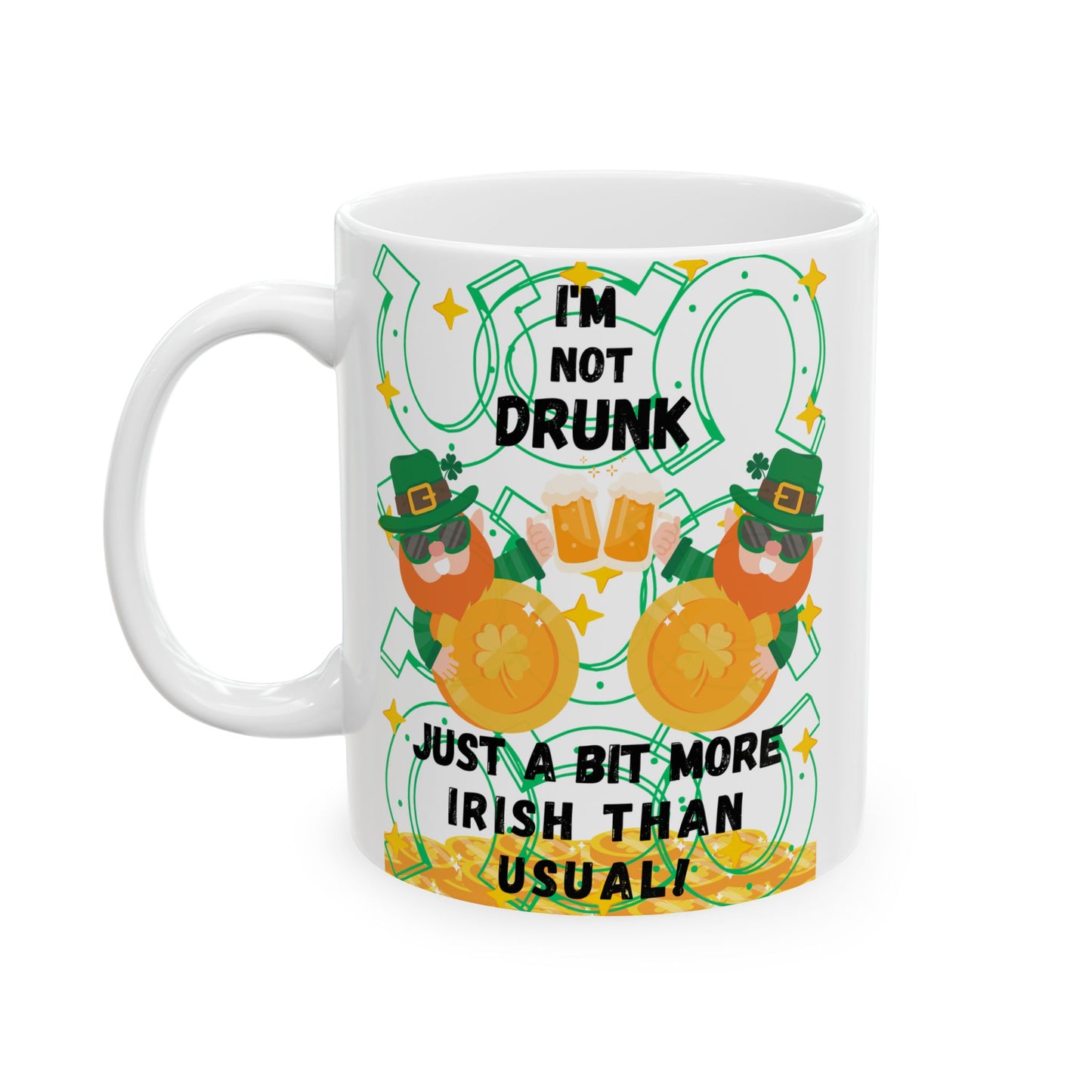Lucky Shamrock Ceramic Mug