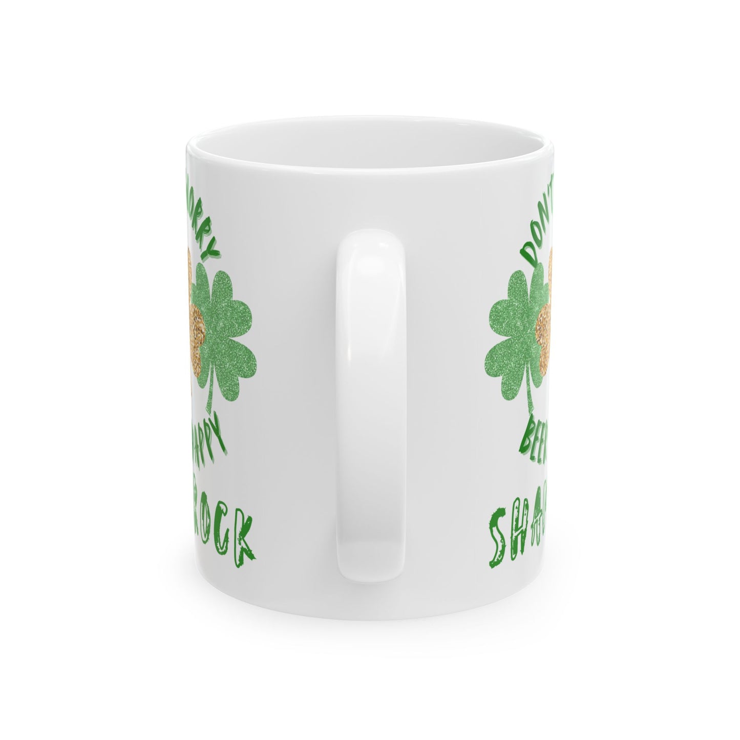 Lucky Shamrock Ceramic Mug