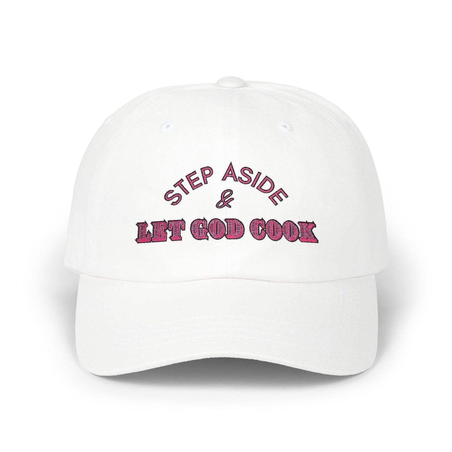 Let God cook dad hat
