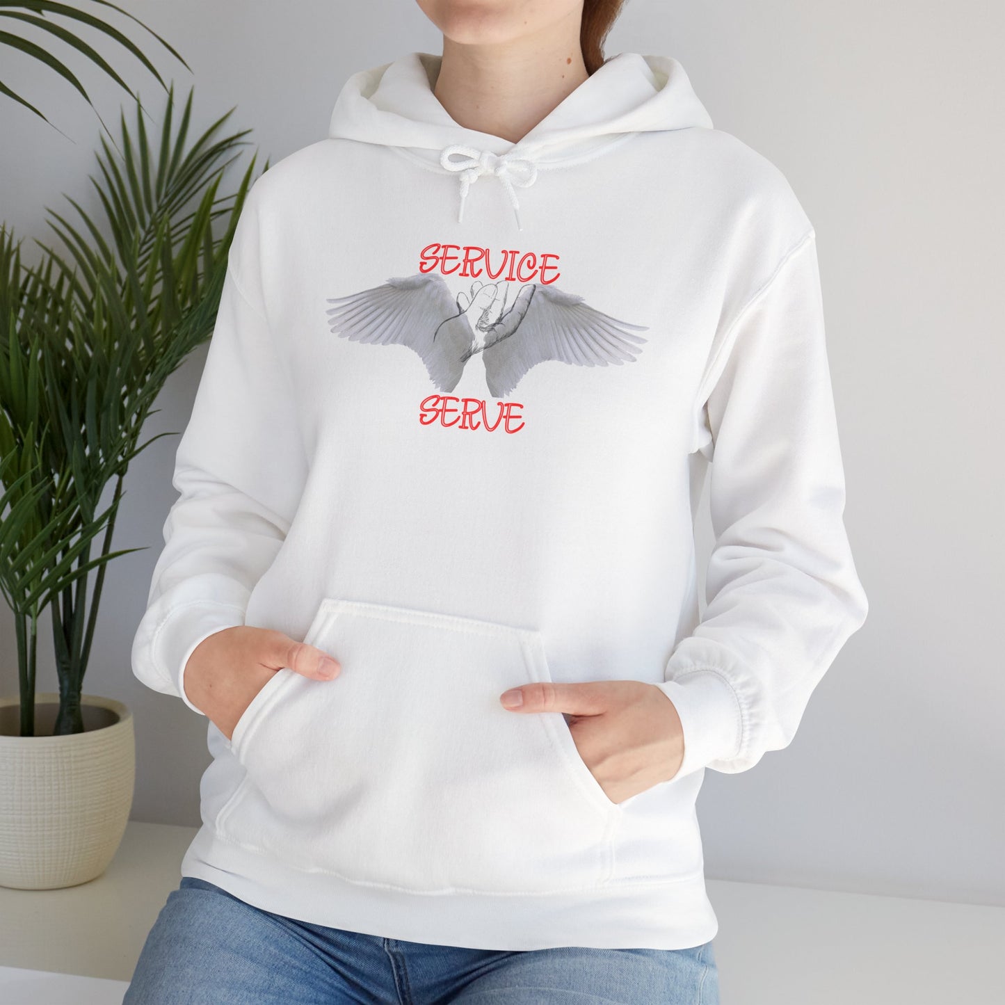 Unisex Service Serve Hoodie