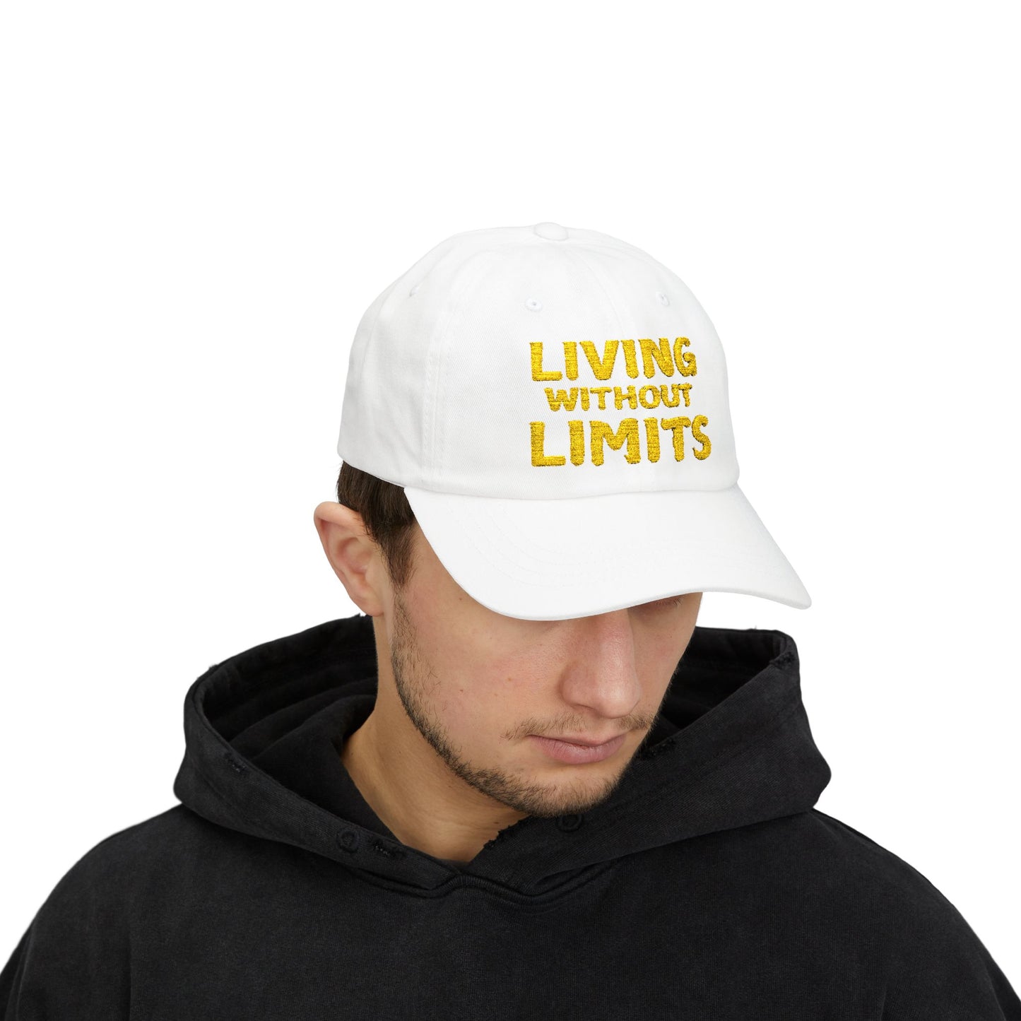 Inspirational Dad Cap - Living Without Limits