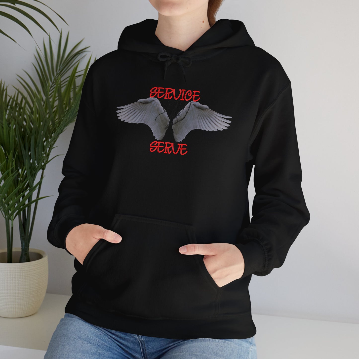 Unisex Service Serve Hoodie