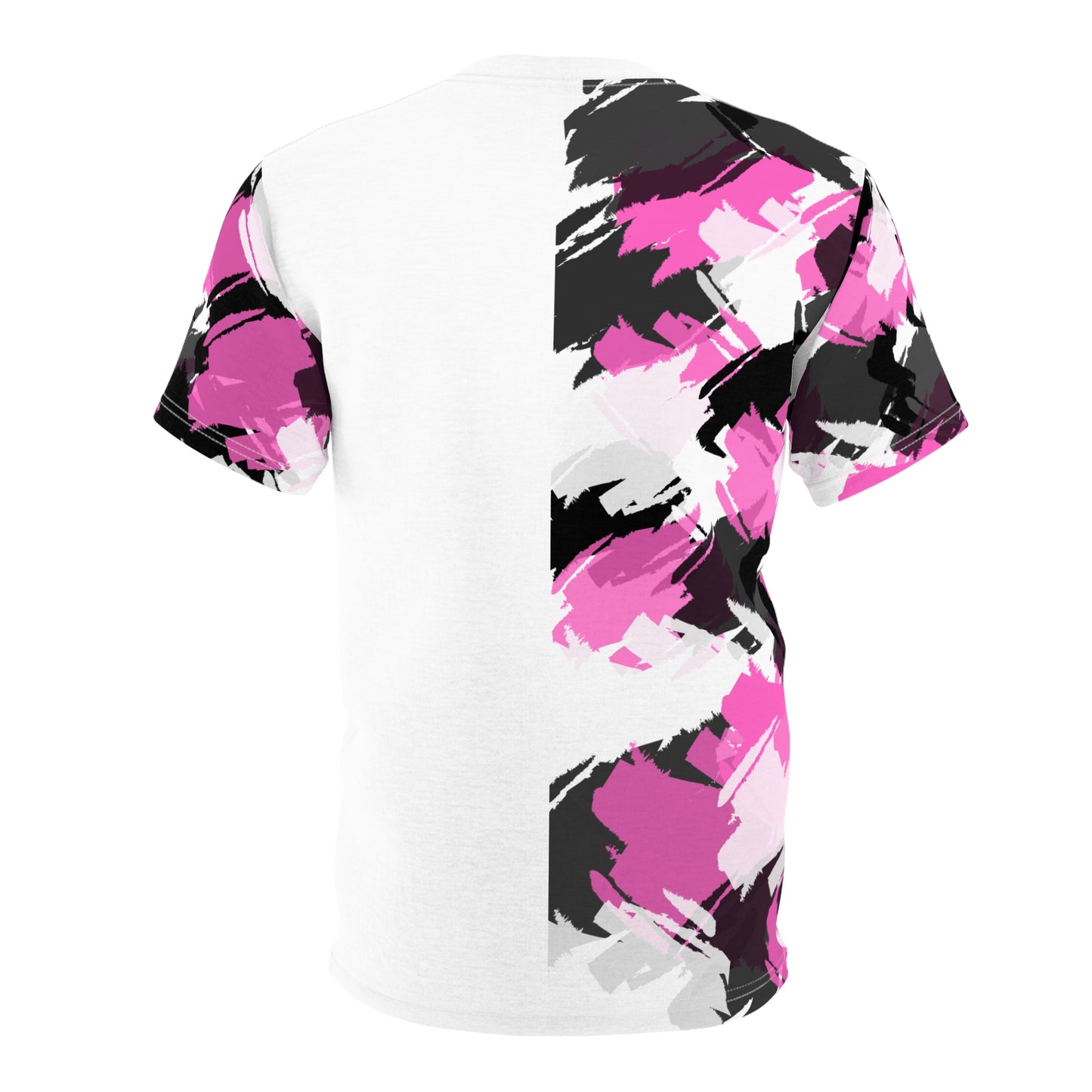 Abstract Vibrant Unisex Cut & Sew Tee - Colorful Graphic Tee for Art Lovers