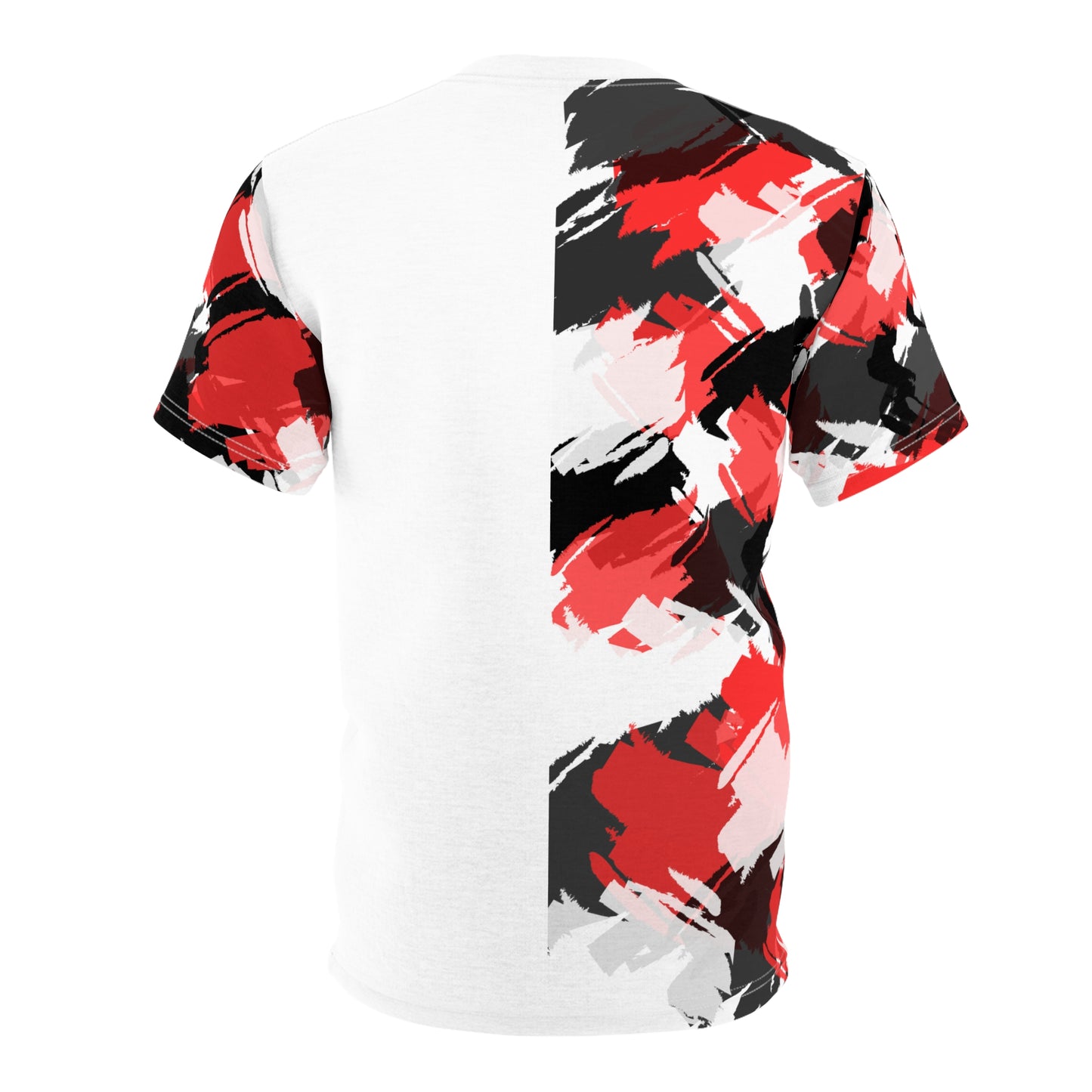 Vibrant Abstract Art Tee - Unisex Cut & Sew T-Shirt for Everyday Style