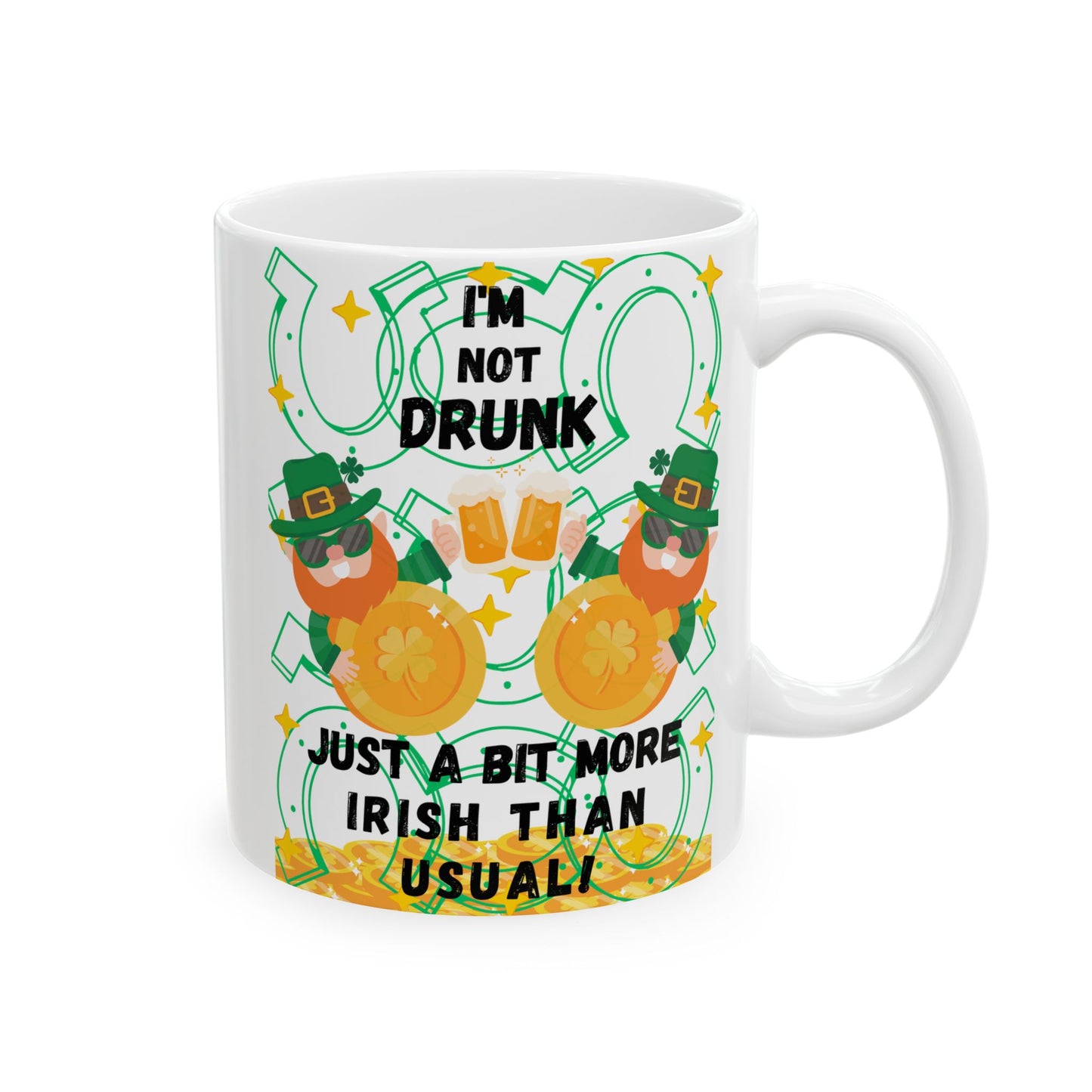 Lucky Shamrock Ceramic Mug