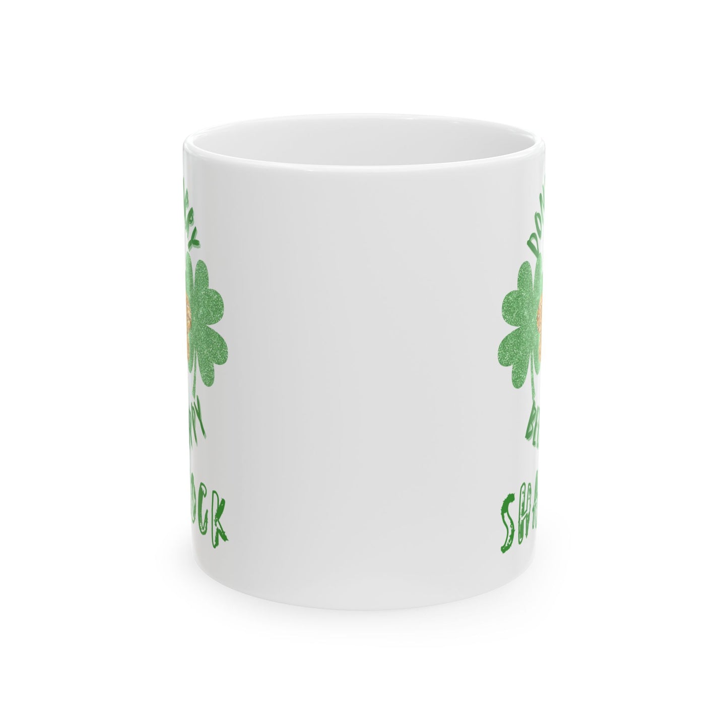 Lucky Shamrock Ceramic Mug