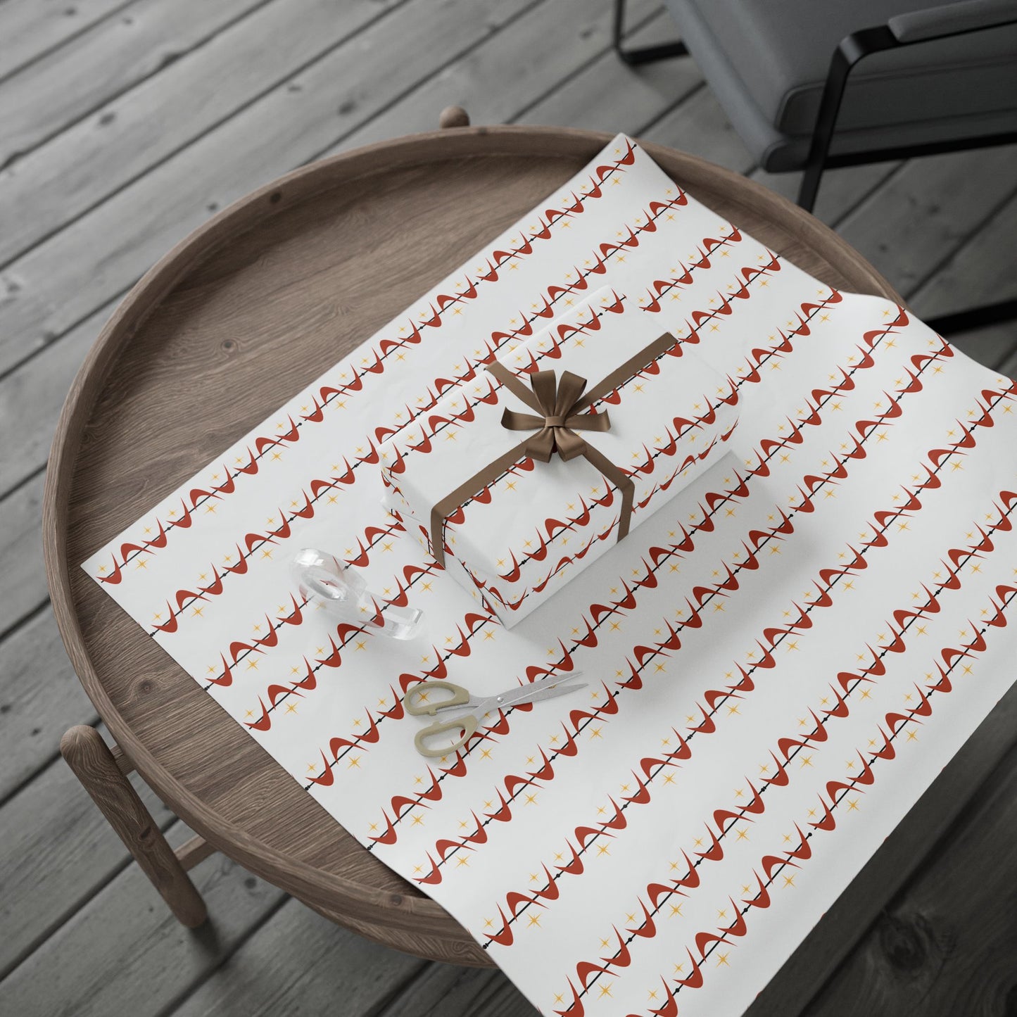 Festive Wrapping Paper, Holiday Gift Wrap, Decorative Paper for Parties, Christmas Wrapping, Birthday Packaging