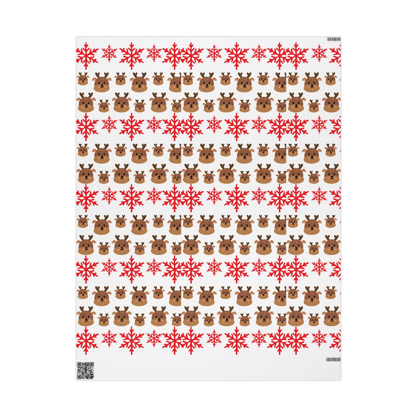 Festive Wrapping Paper for Holiday Gifts, Cute Animal Print Gift Wrap, Christmas Decoration, Birthday Party Wrap, Eco-friendly