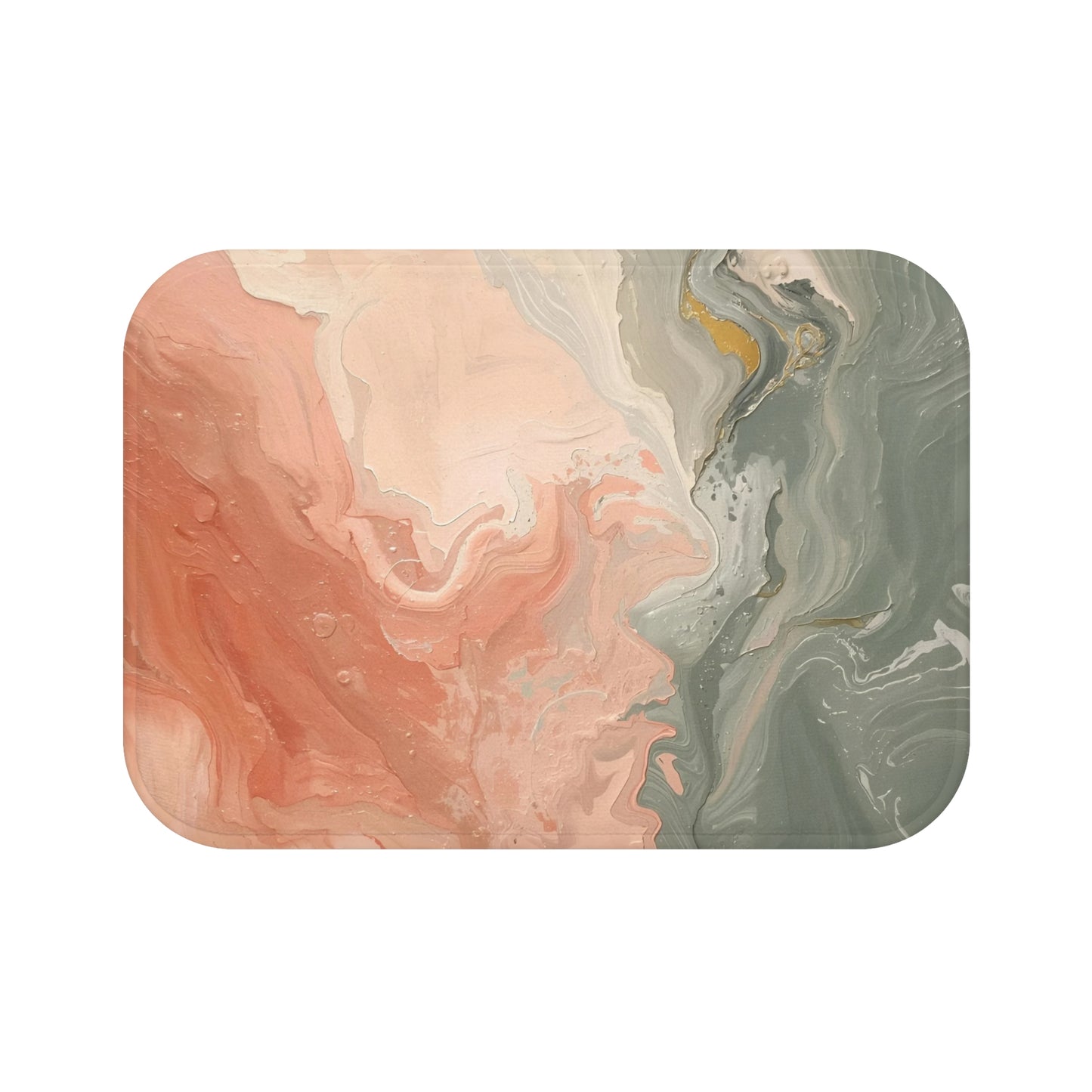 Chic Abstract Bath Mat | Marble Design, Home Decor, Bathroom Accessory, Housewarming Gift, Luxe Bathroom Styling