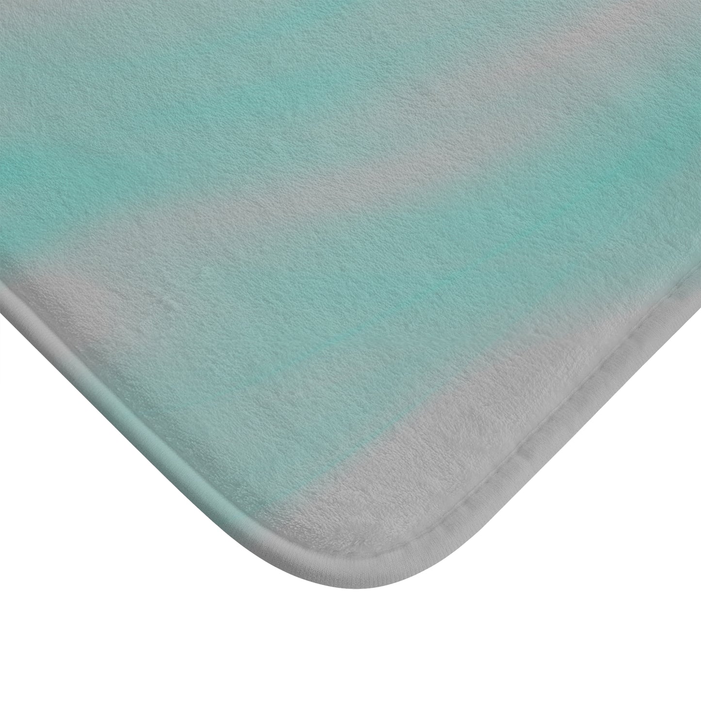 Serene Aqua Bath Mat, Soft Bathroom Rug, Turquoise Decorative Mat, Spa Vibe Home Decor, Bathroom Accessories, Gift for Housewarming