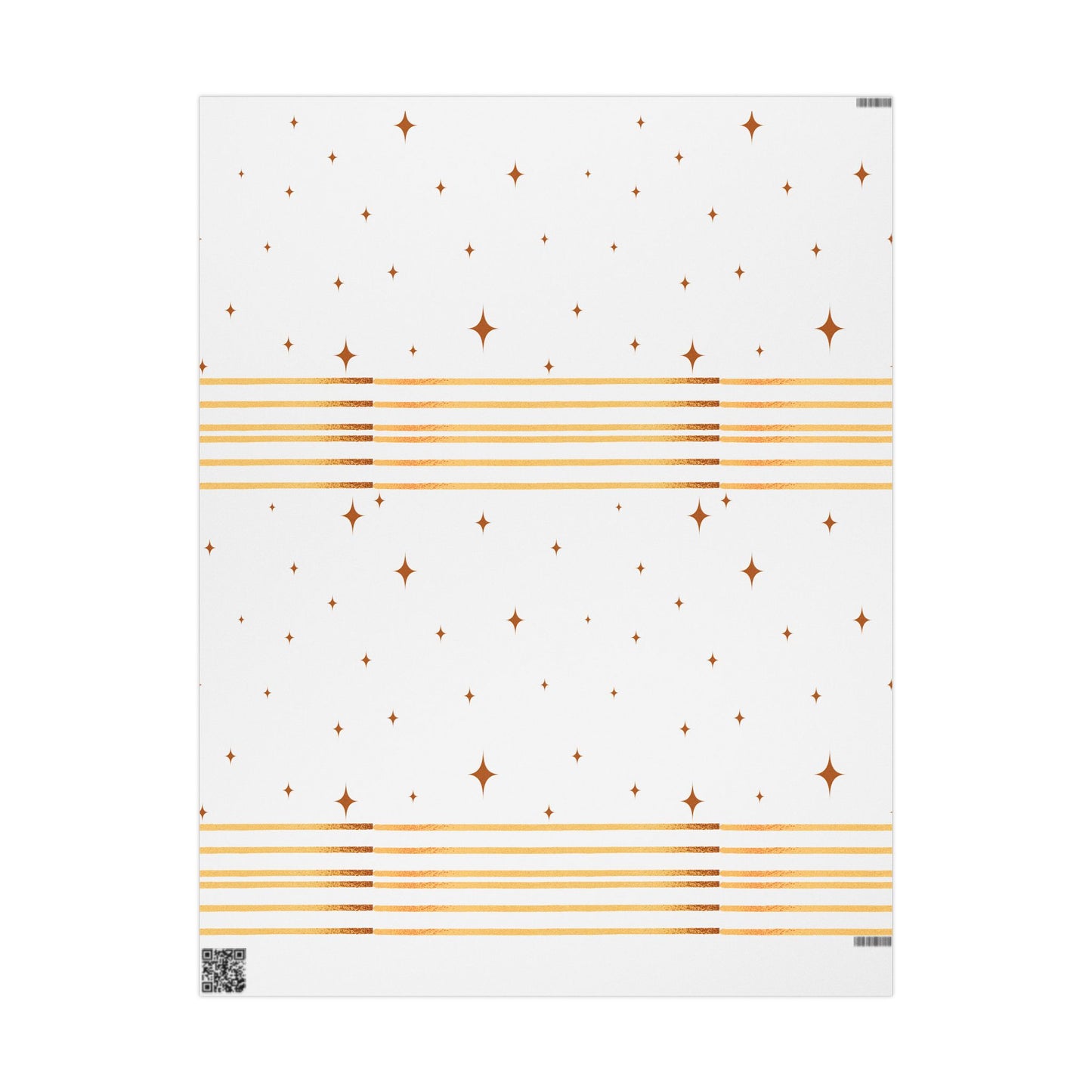 Elegant Starry Wrapping Paper, Gift Wrap for Holidays, Birthdays, Christmas, Parties, Year-round Celebrations
