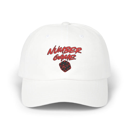 Stylish Classic Dad Cap - Number Game Design for Casual Days
