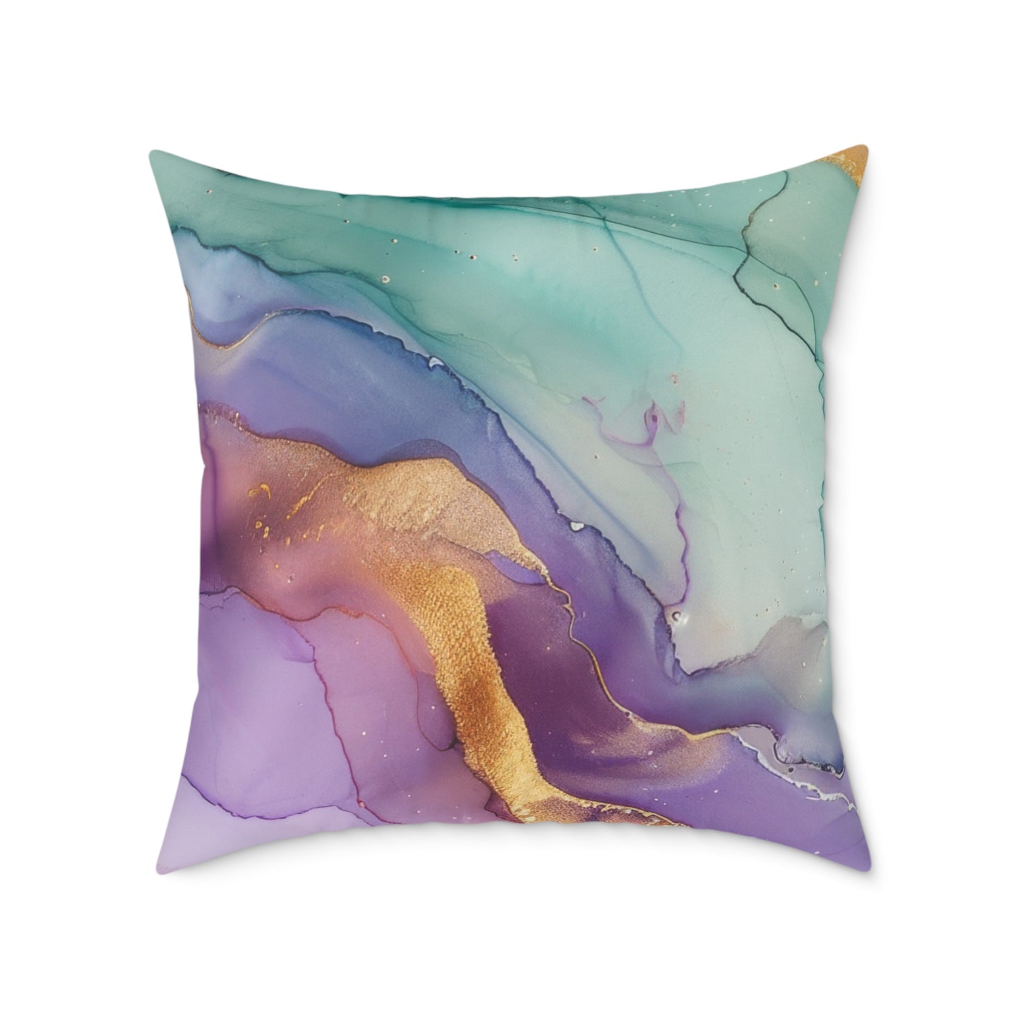 Square Poly Canvas Pillow