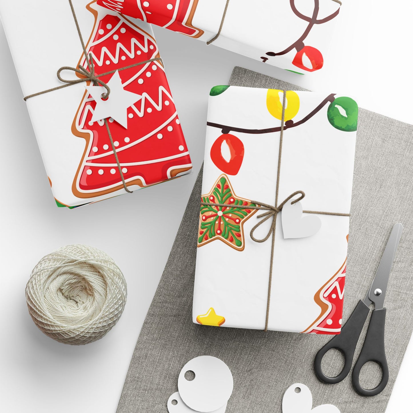 Festive Holiday Wrapping Paper, Christmas Gift Wrap, Seasonal Wrap, Colorful Gift Wrap, Merry Christmas Decor, Eco-Friendly Wrapping