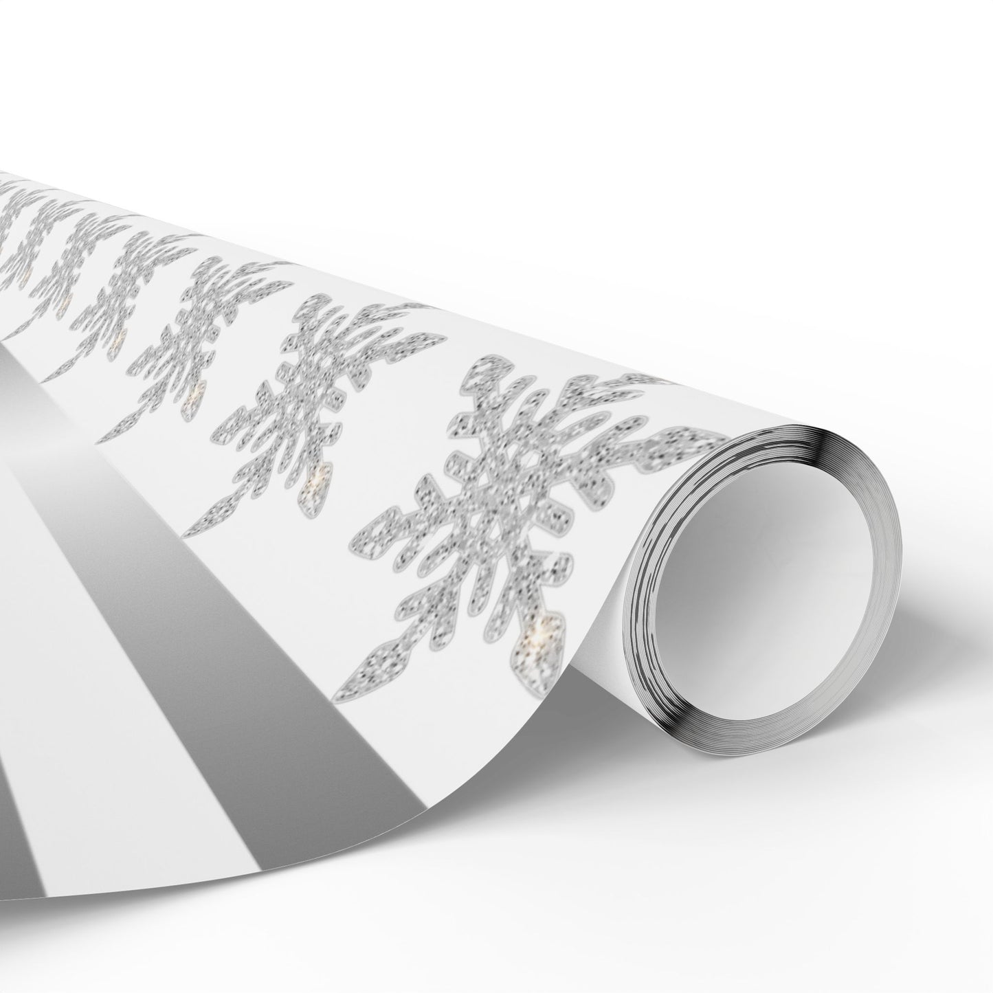Elegant Snowflake Wrapping Paper for Holidays, Winter Celebrations, Gift Wrap, Christmas, Holiday Parties, Festive Occasions