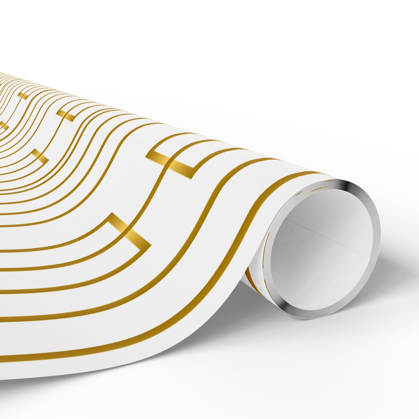 Elegant Gold-Patterned Wrapping Paper for Gifts, Holiday Wrap, Party Supplies, Eco-Friendly Gift Wrap, Stylish Present Decor