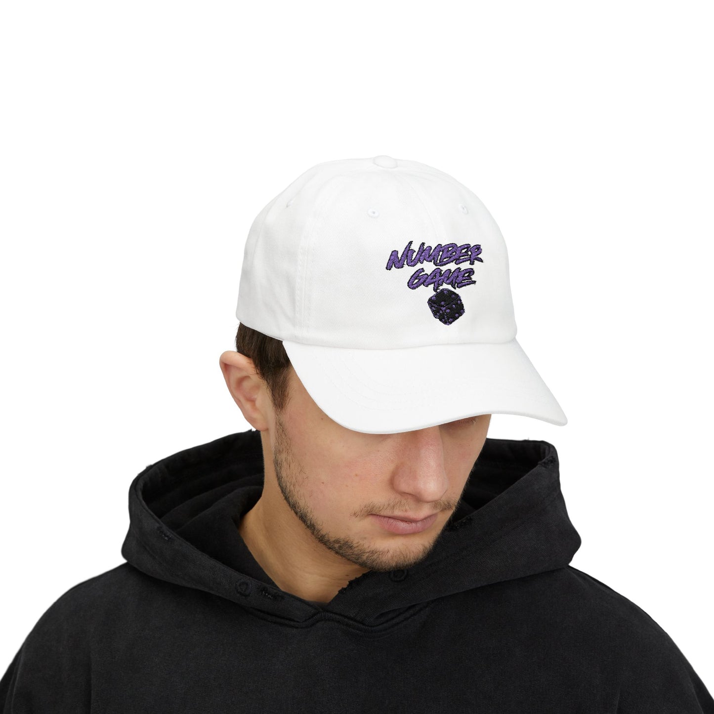 Trendy Dad Cap with 'Number Game' Design | Casual Streetwear Hat