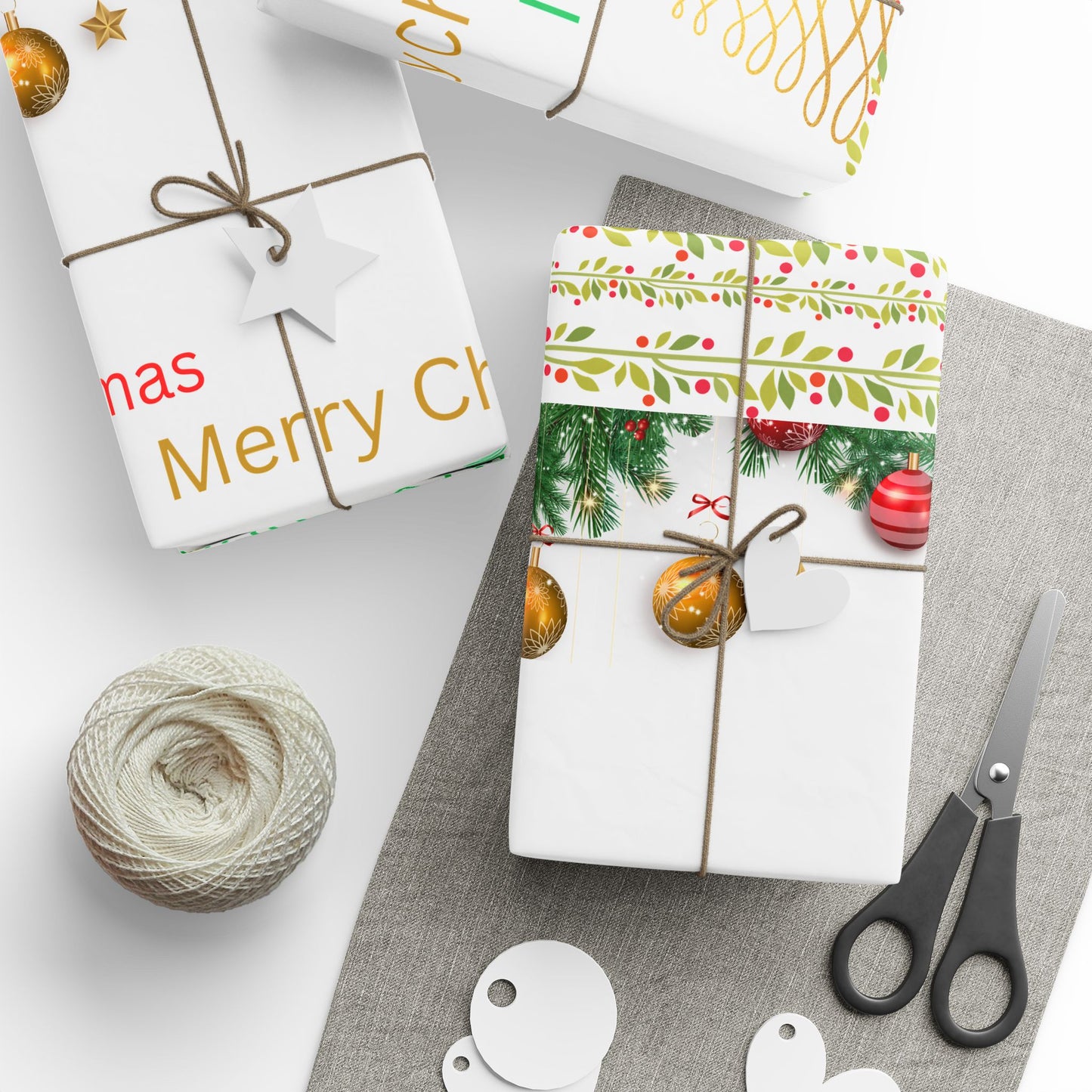 Festive Christmas Wrapping Paper, Holiday Gift Wrap for Christmas, Merry Christmas Decorations, Eco-Friendly Gift Wrap, Seasonal [...]