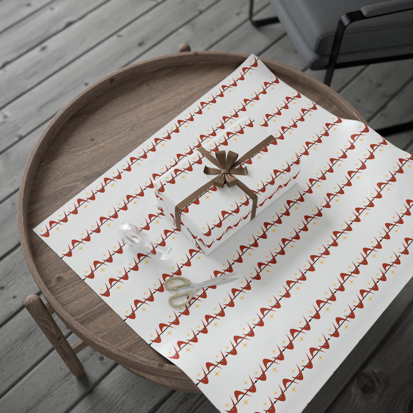 Festive Wrapping Paper, Holiday Gift Wrap, Decorative Paper for Parties, Christmas Wrapping, Birthday Packaging