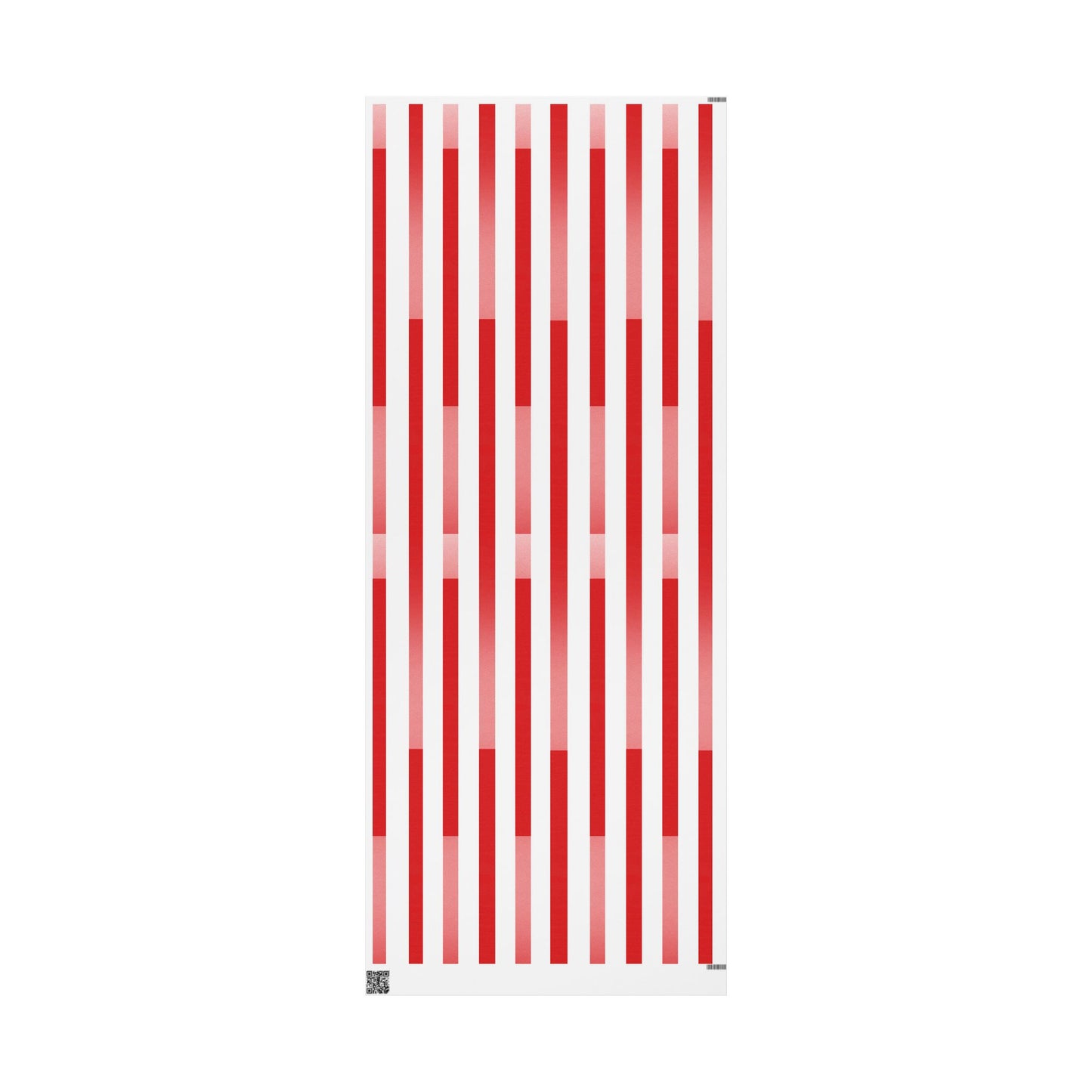 Festive Wrapping Paper, Gift Wrap for Holidays, Christmas, Birthdays, Special Occasions, Red and White Stripes