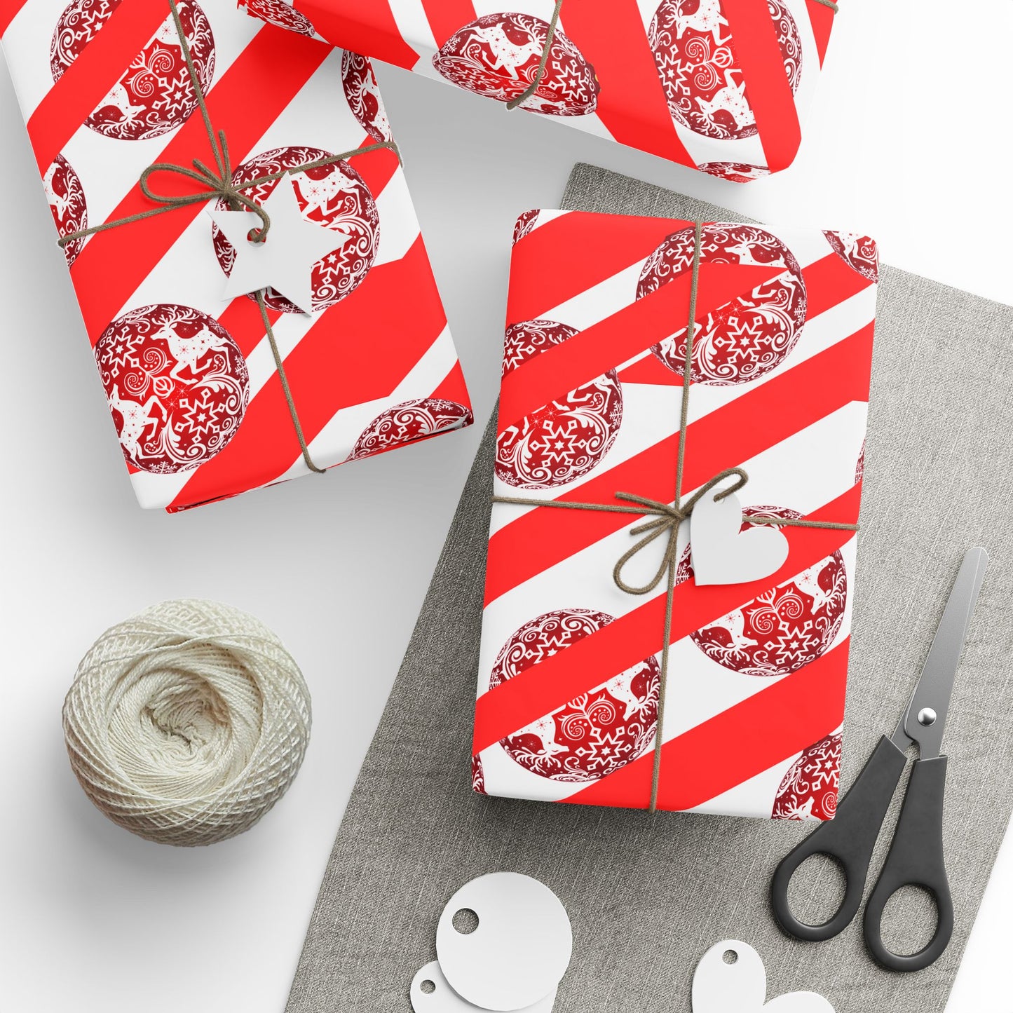 Festive Christmas Wrapping Paper - Holiday Gift Wrap, Seasonal Decor, Party Supplies, Eco-Friendly Gift Wrap, Winter Wonderland