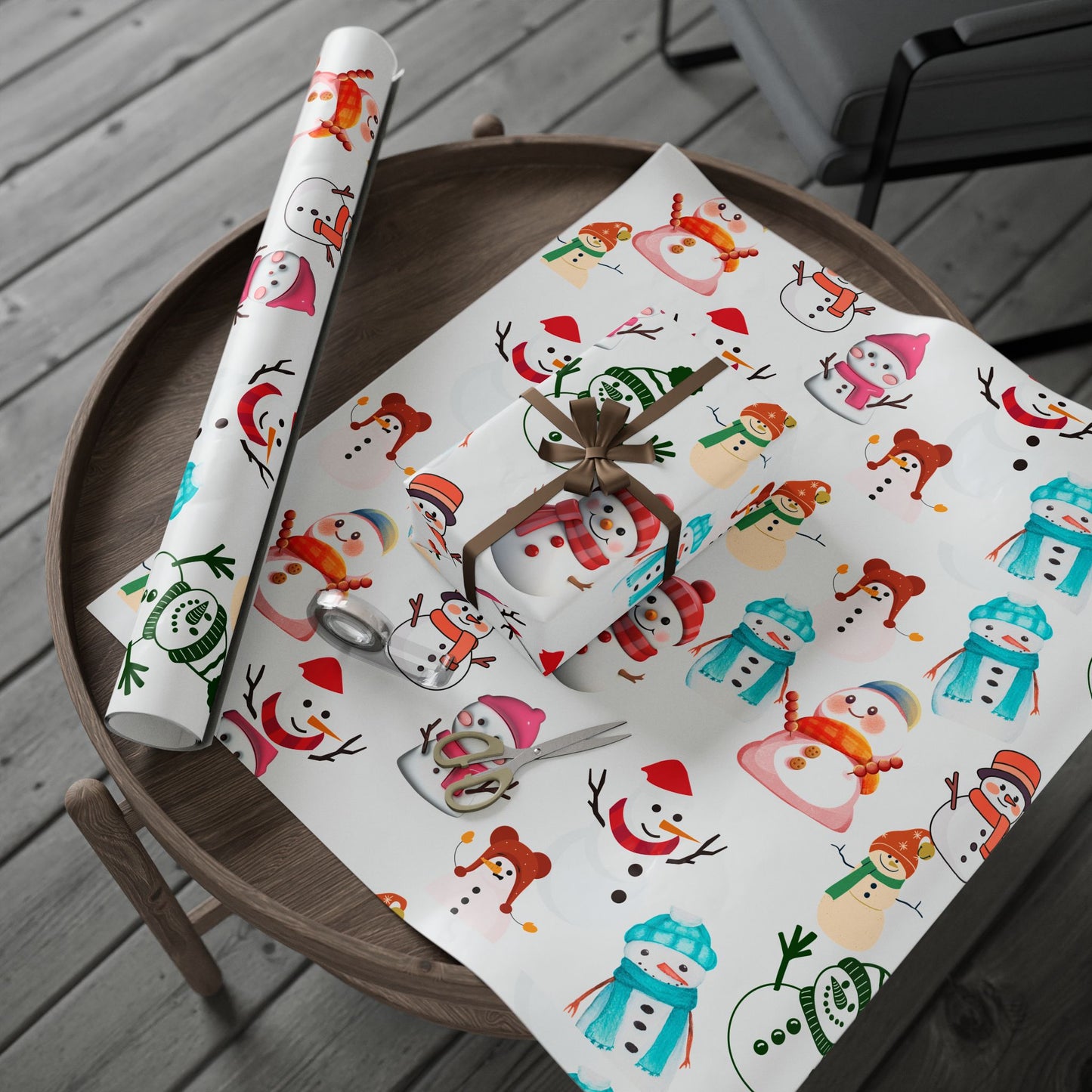 Festive Holiday Wrapping Paper, Christmas Gift Wrap, Sweater Pattern, Fun Holiday Decor, Eco-Friendly Wrapping Paper