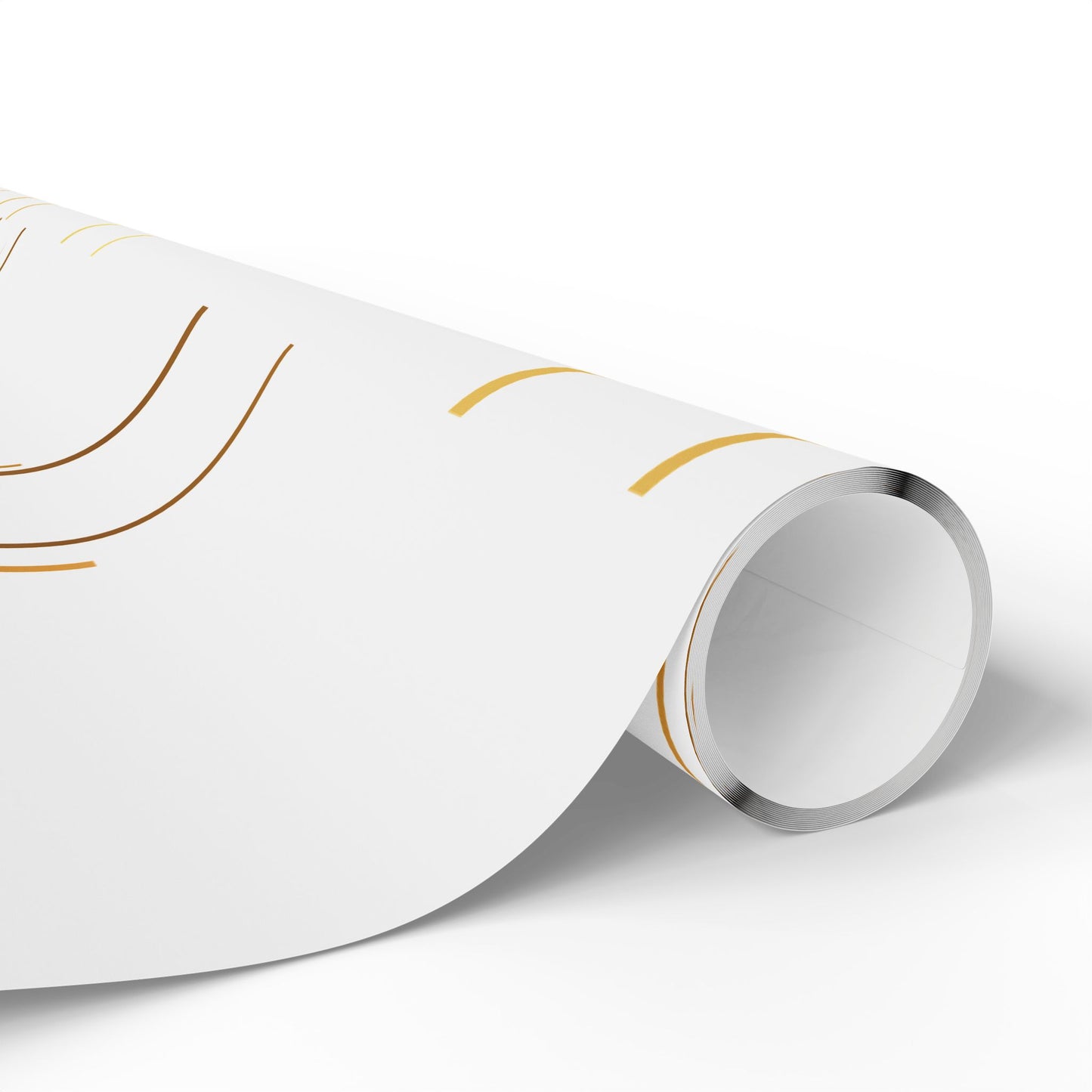 Elegant Gold Stripe Wrapping Paper | Gift Wrap for Holidays, Special Occasions, Christmas, Birthdays, Weddings, Perfect for Any Celebration