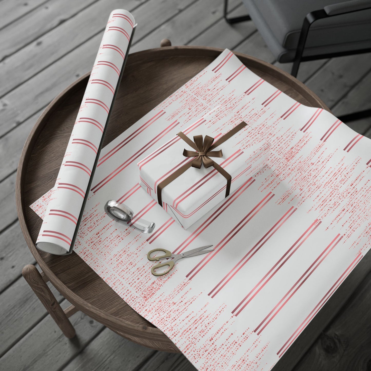Festive Wrapping Paper Roll for Holidays, Christmas Gift Wrap, Decorative Paper, Party Supplies, Eco-Friendly Wrapping