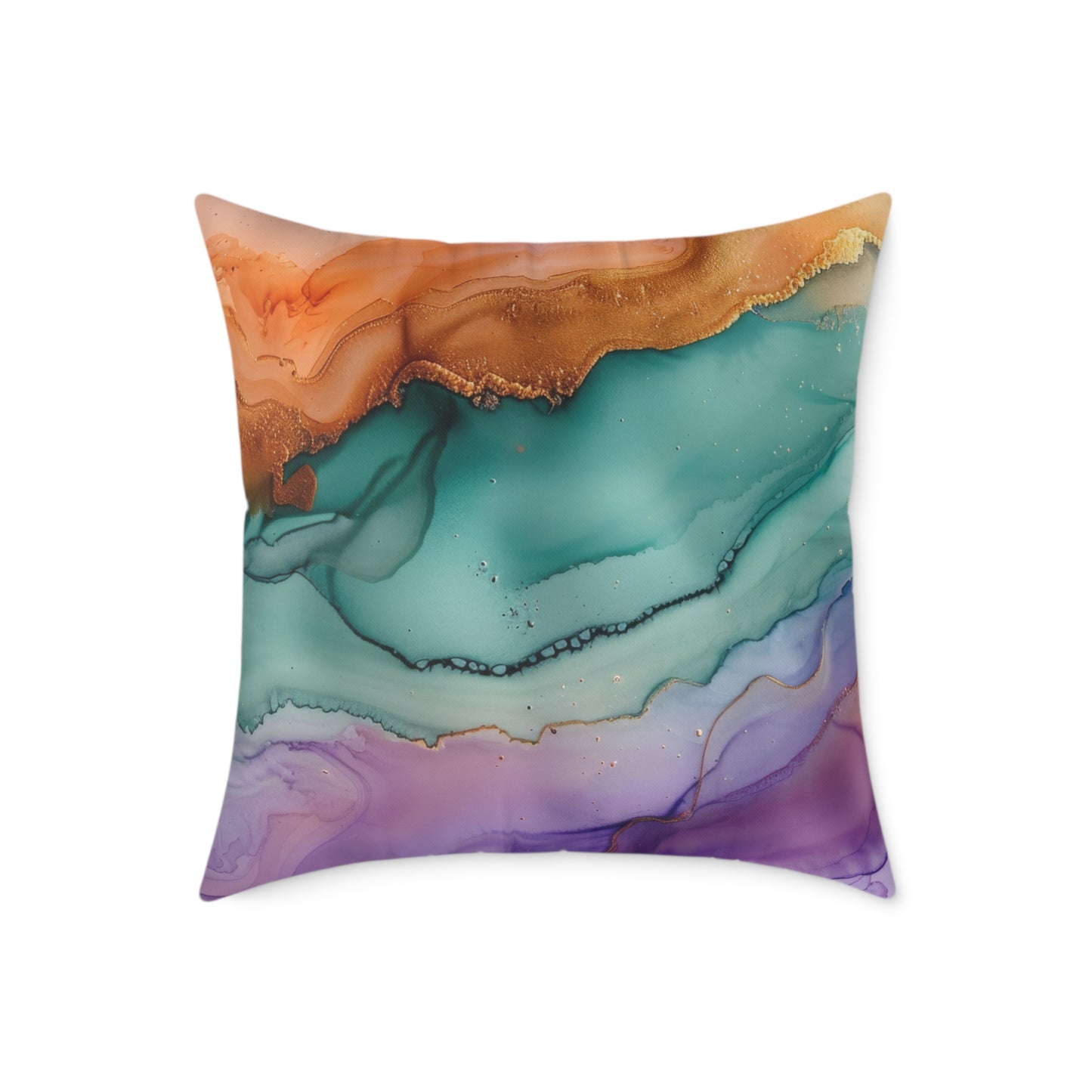 Square Poly Canvas Pillow