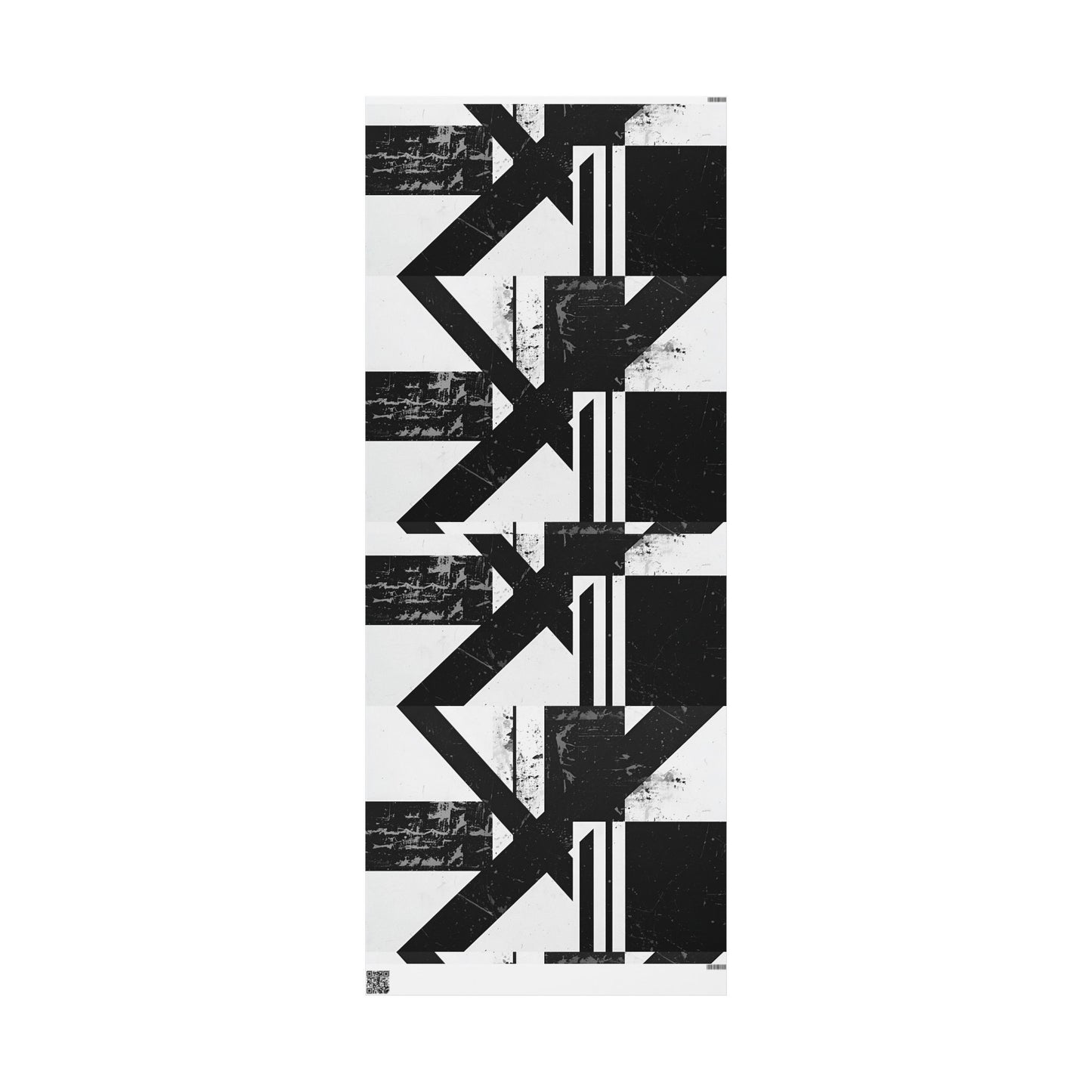 Modern Geometric Wrapping Paper | Stylish Gift Wrap for Any Occasion | Holiday, Birthday, Eco-Friendly, Black and White Design