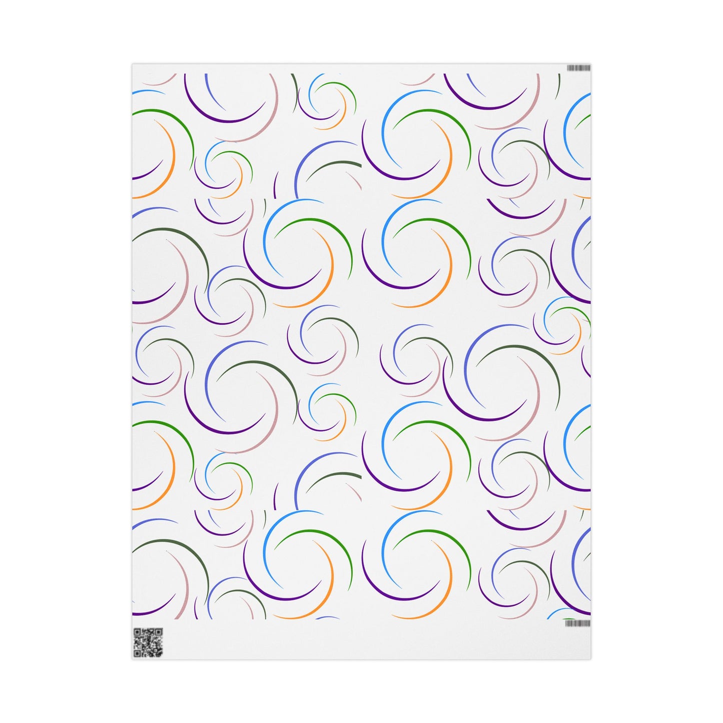 Colorful Swirl Gift Wrapping Paper, Decorative Gift Wrap Roll, Festival Wrapping Paper, Birthday and Celebration Wrap, Eco-Friendly [...]