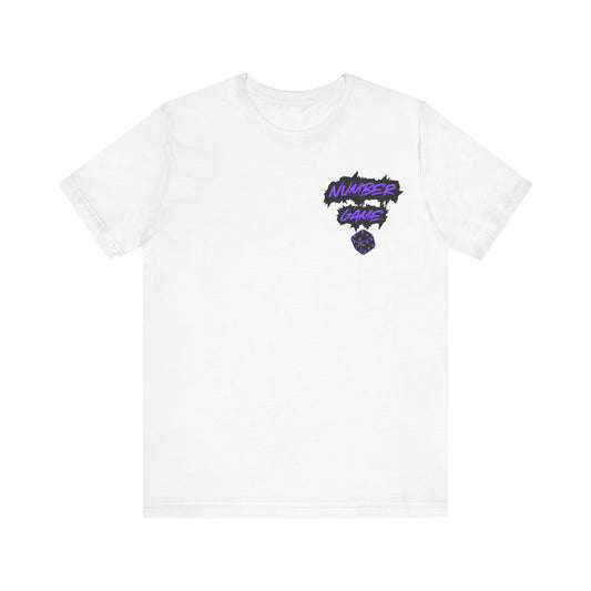 Number Game Unisex Short Sleeve Tee – Perfect for Gamers and Casual Wear
