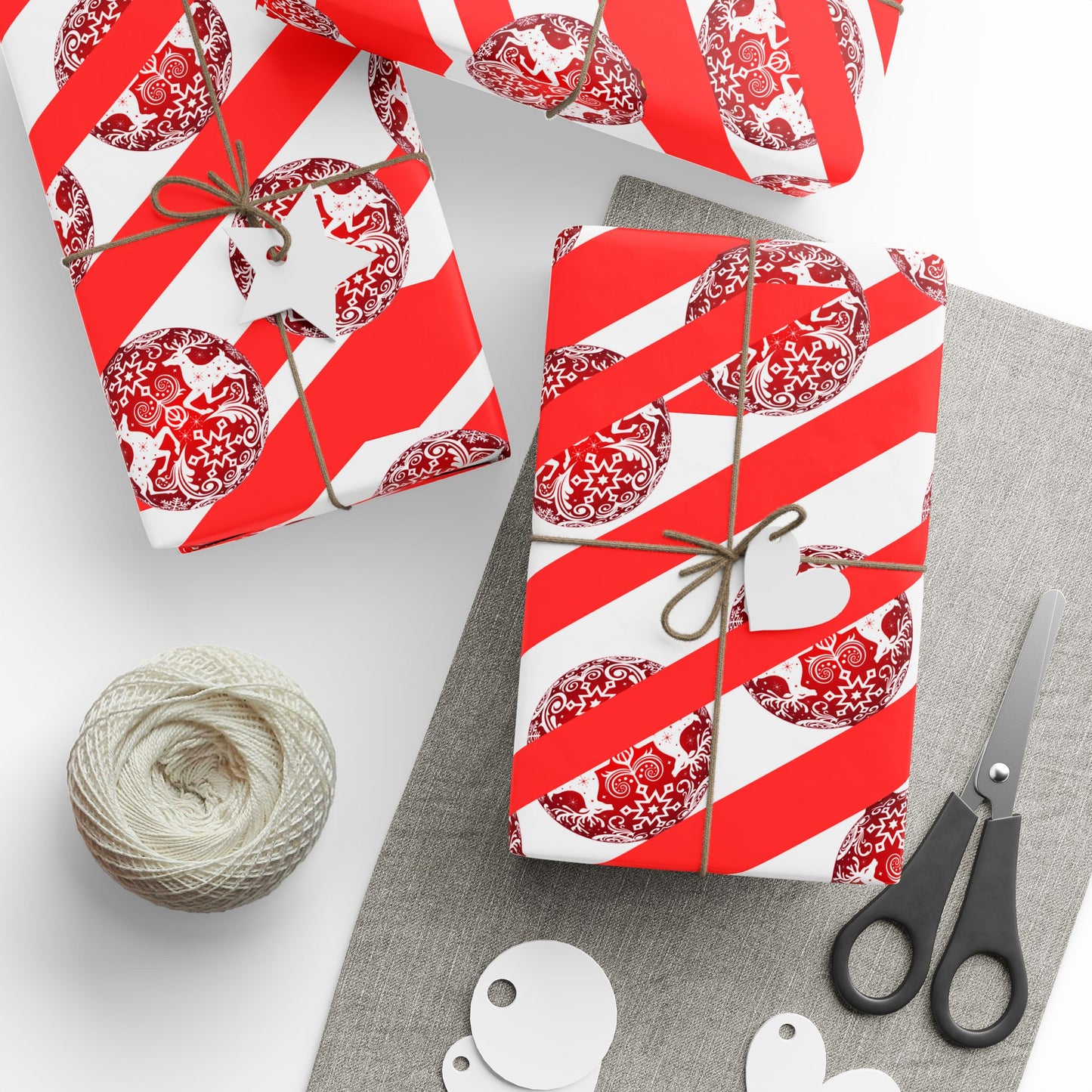 Festive Christmas Wrapping Paper - Holiday Gift Wrap, Seasonal Decor, Party Supplies, Eco-Friendly Gift Wrap, Winter Wonderland