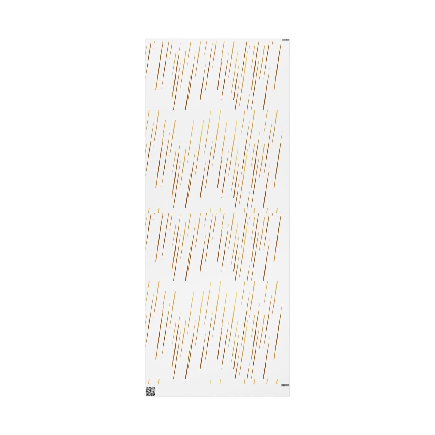 Elegant Gold Stripe Wrapping Paper | Gift Wrap for Holidays, Special Occasions, Christmas, Birthdays, Weddings, Perfect for Any Celebration
