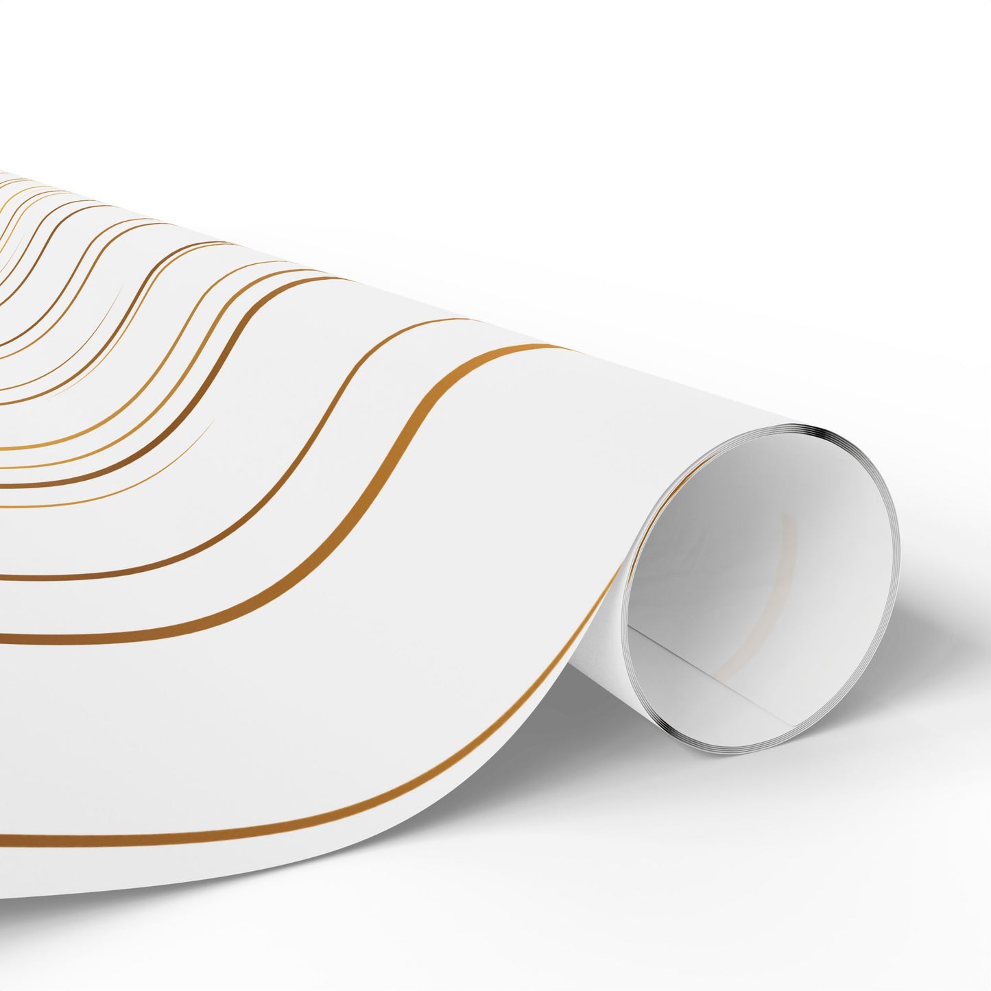 Elegant Gold Stripe Wrapping Paper | Gift Wrap for Holidays, Special Occasions, Christmas, Birthdays, Weddings, Perfect for Any Celebration