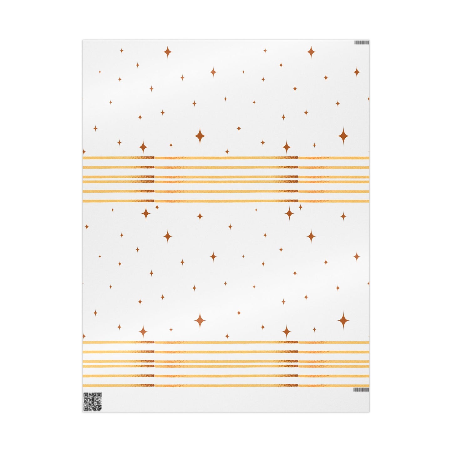 Elegant Starry Wrapping Paper, Gift Wrap for Holidays, Birthdays, Christmas, Parties, Year-round Celebrations