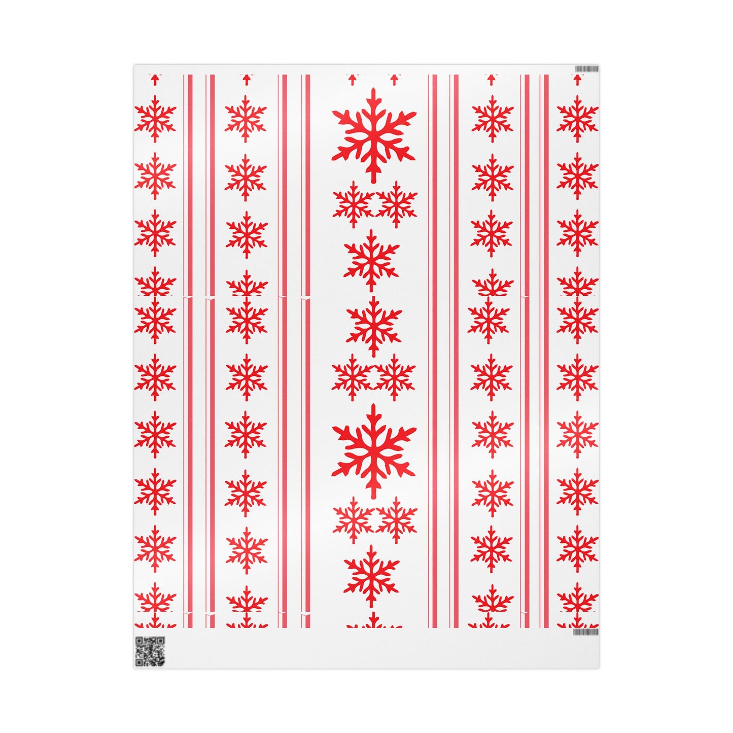 Festive Snowflake Wrapping Paper | Holiday Gift Wrap, Christmas Decor, Winter Celebration, Eco-Friendly Packaging, Seasonal Gifts