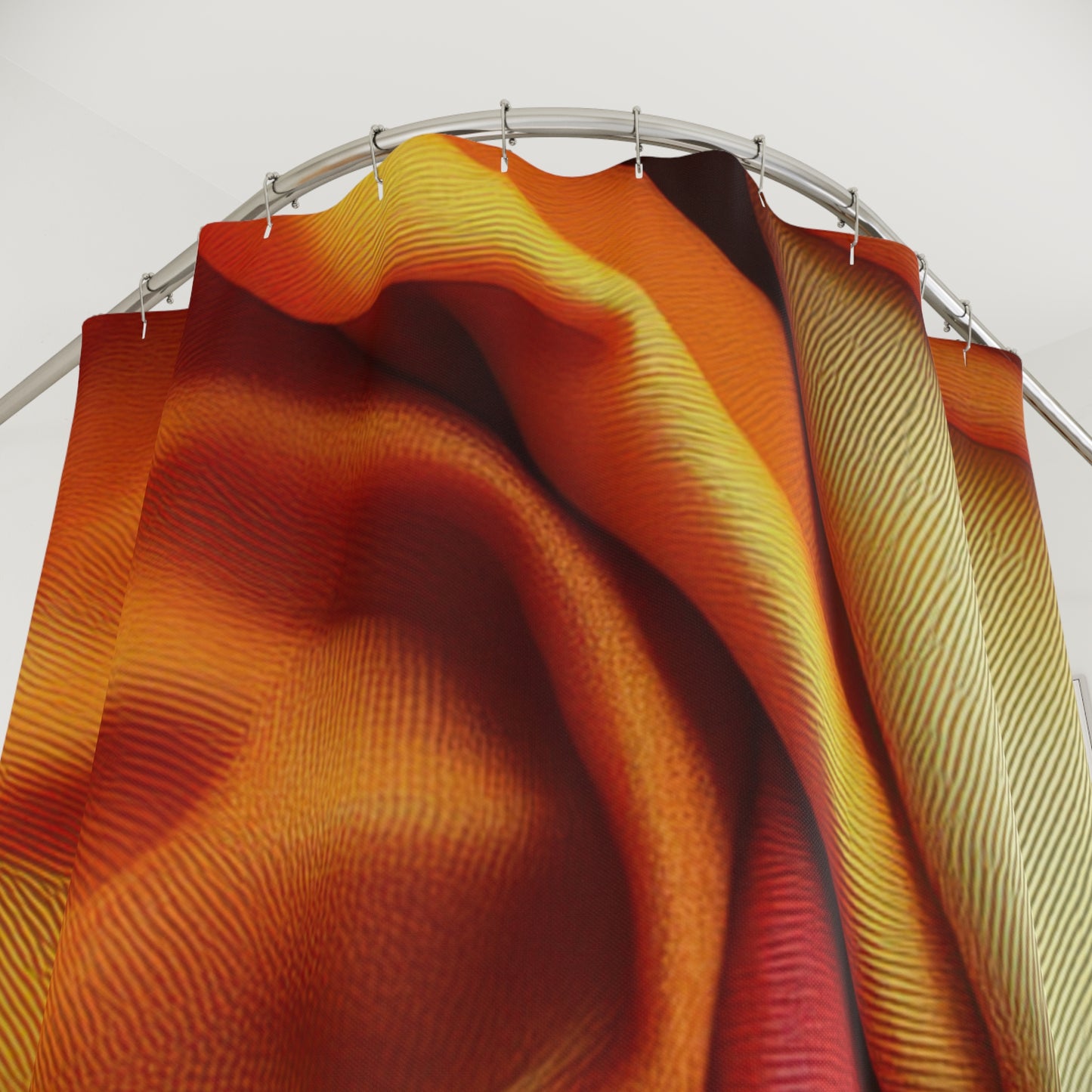 Vibrant Floral Shower Curtain, Bathroom Decor, Modern Home Accessory, Gift for Her, Boho Style Shower Decor