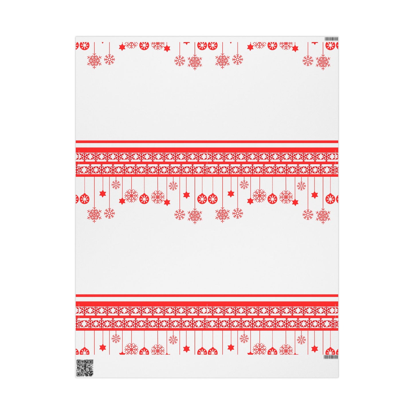 Festive Wrapping Paper Roll - Holiday Gift Wrap, Christmas, Seasonal Parties, DIY Crafts, Birthday Decorations