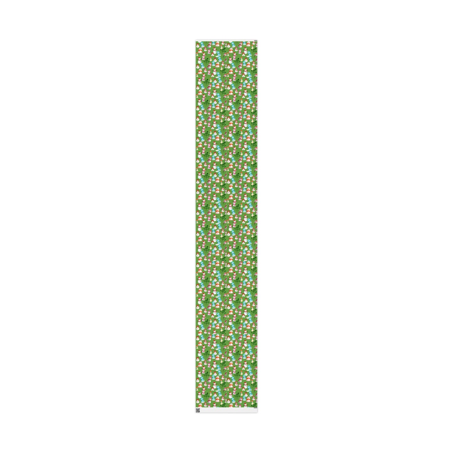 Festive Wrapping Paper for Holidays, Gift Wrap for Christmas, Snowman and Winter Animal Design, Merry Seasonal Packaging