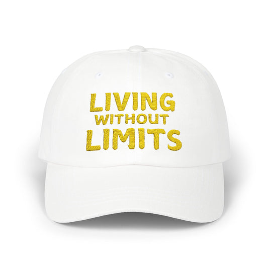 Inspirational Dad Cap - Living Without Limits