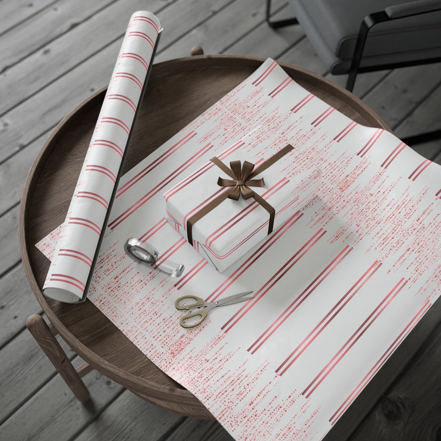 Festive Wrapping Paper Roll for Holidays, Christmas Gift Wrap, Decorative Paper, Party Supplies, Eco-Friendly Wrapping
