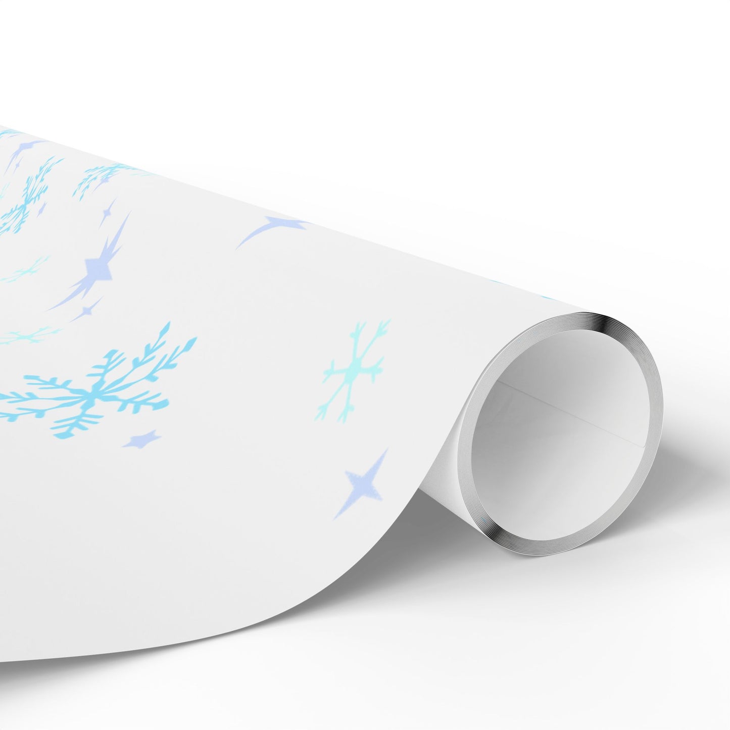 Winter Wonderland Wrapping Paper, Holiday Gift Wrap, Snowflake Design, Cute Christmas Wrapping, New Year Packaging, Seasonal Decorations