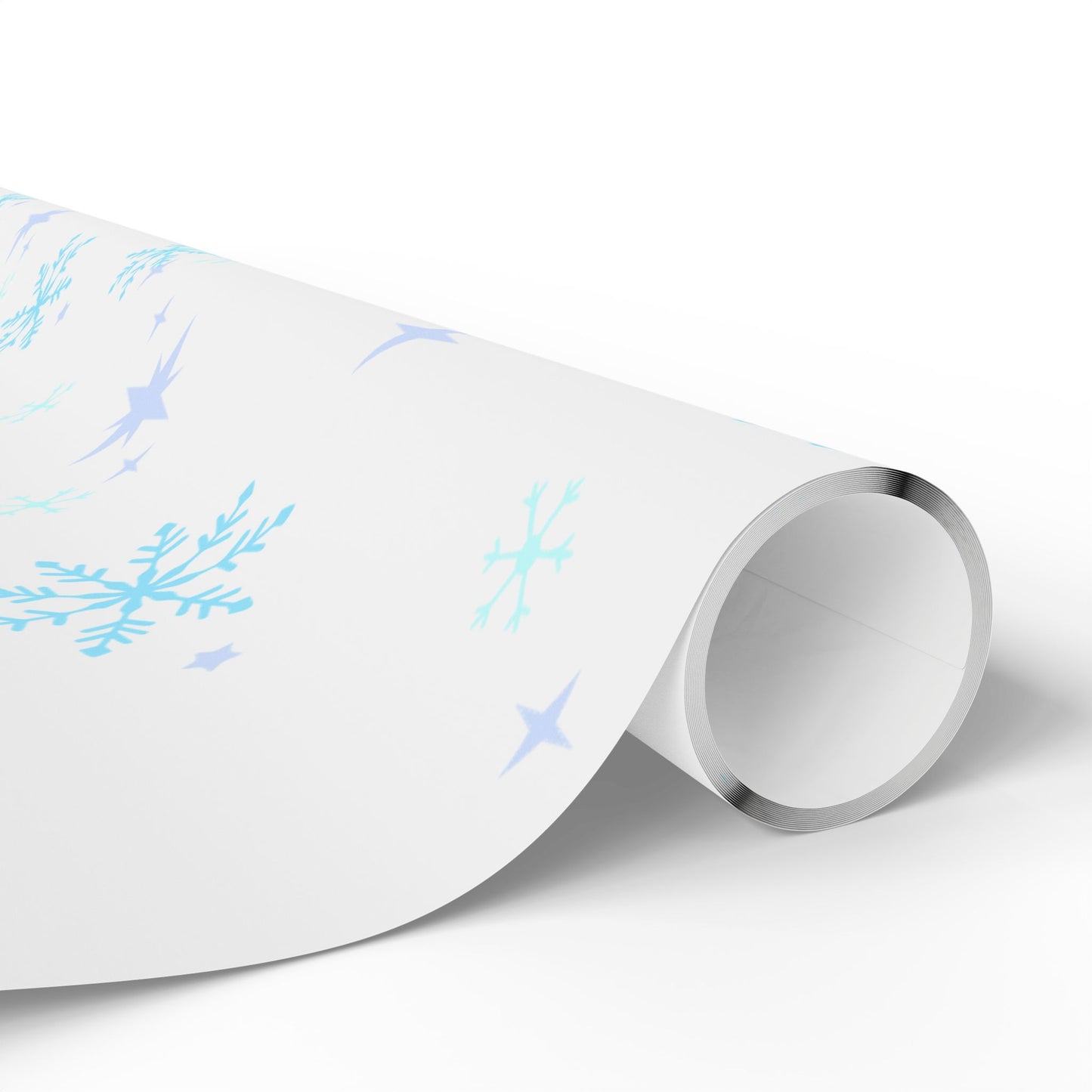 Winter Wonderland Wrapping Paper, Holiday Gift Wrap, Snowflake Design, Cute Christmas Wrapping, New Year Packaging, Seasonal Decorations