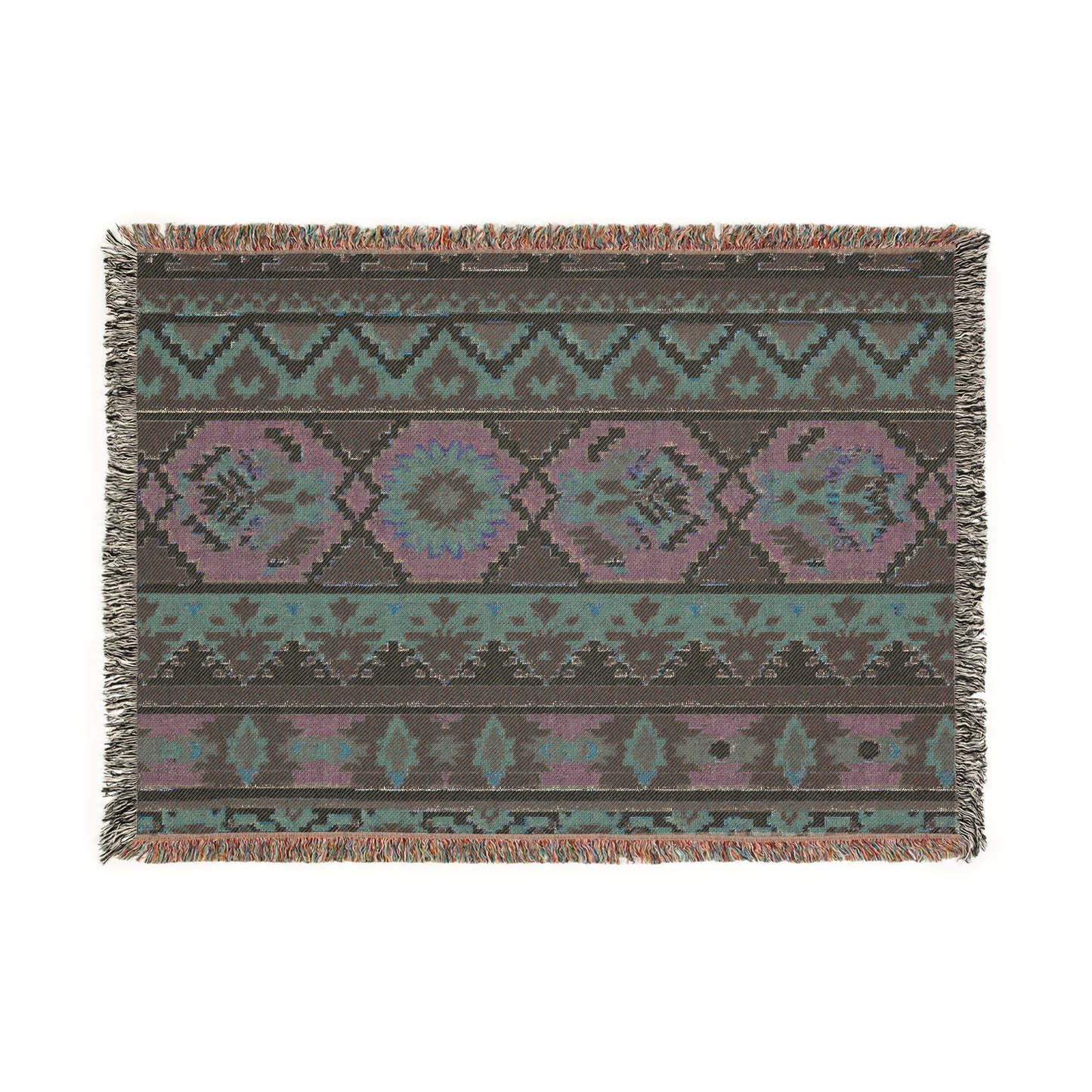 Cozy Woven Blanket - Bohemian Style Throw for Home, Gift for Housewarming, Picnic, Outdoor, and Cozy Nights