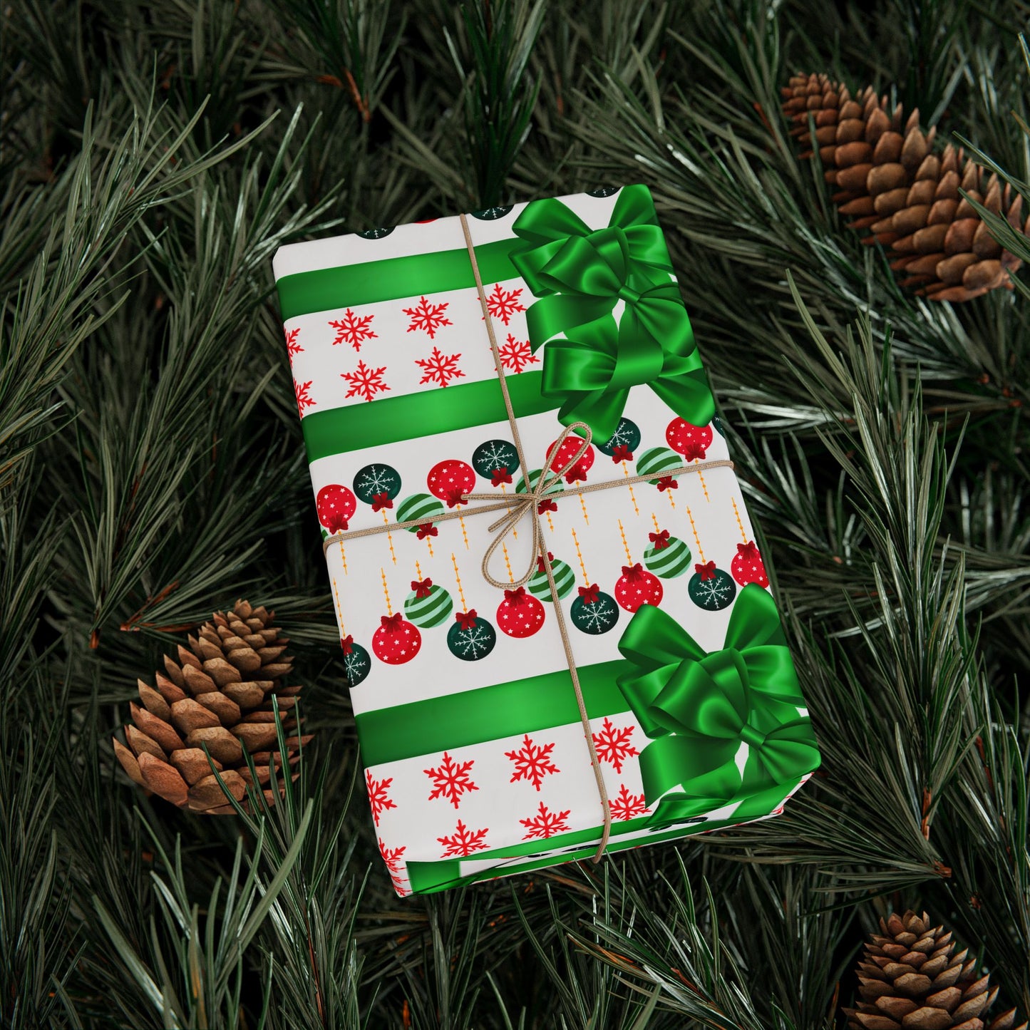 Festive Wrapping Paper, Holiday Gift Wrap Sheets, Christmas Present Wrap, Eco-Friendly Wrap, Decorative Holiday Paper